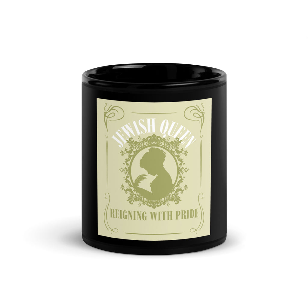 Jewish Queen | Black Glossy Mug