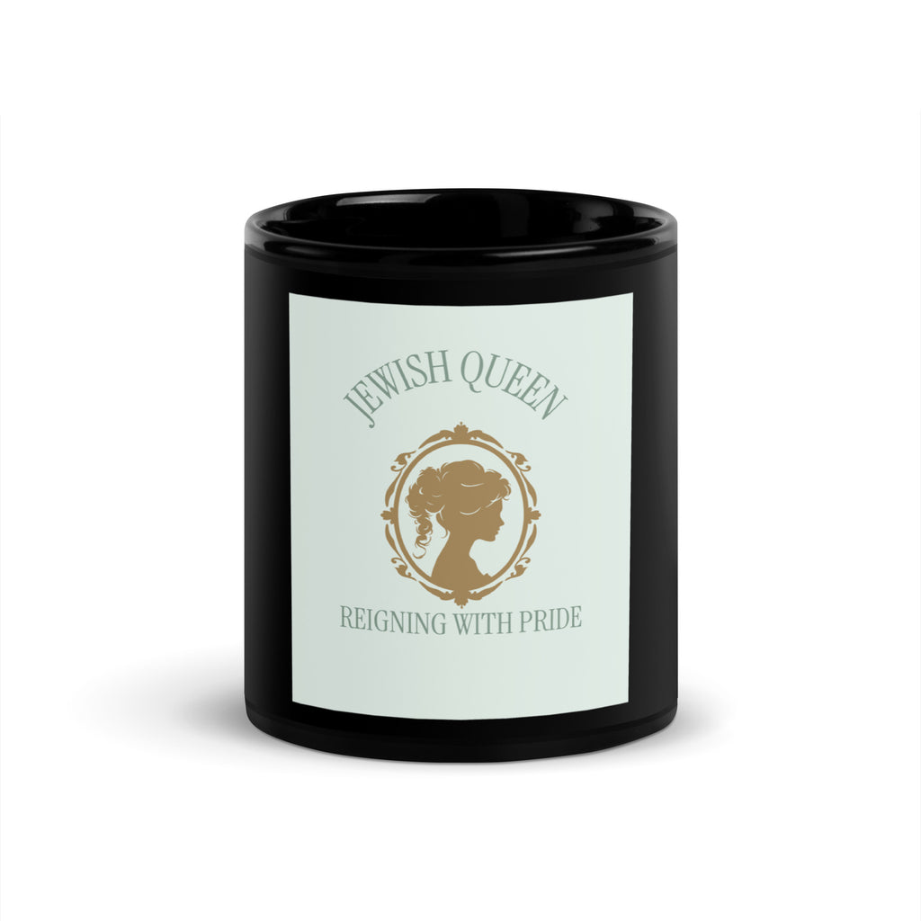 Jewish Queen | Black Glossy Mug