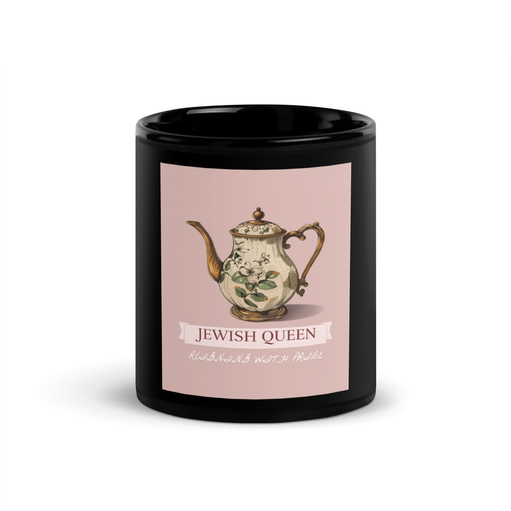 Jewish Queen | Black Glossy Mug