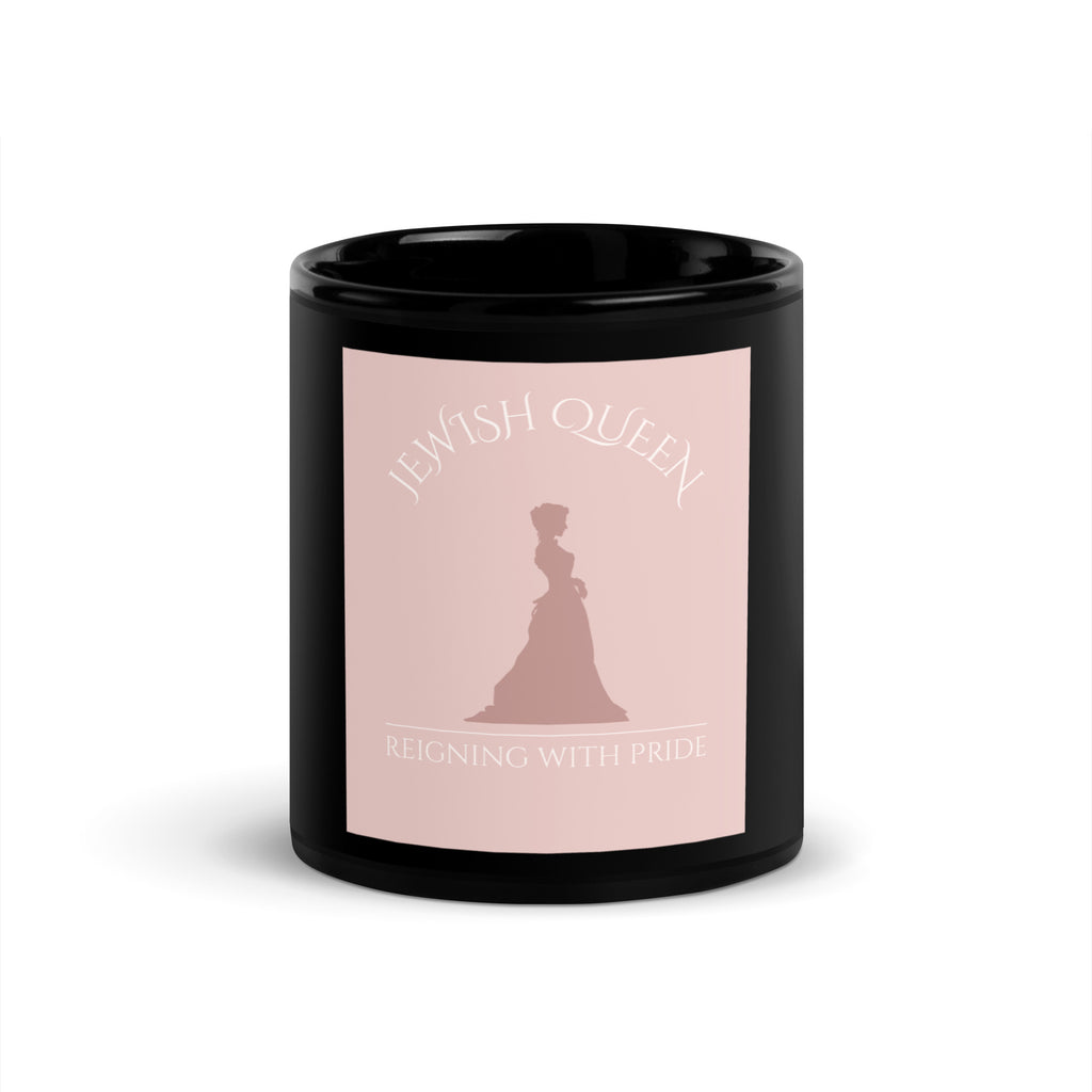 Jewish Queen | Black Glossy Mug