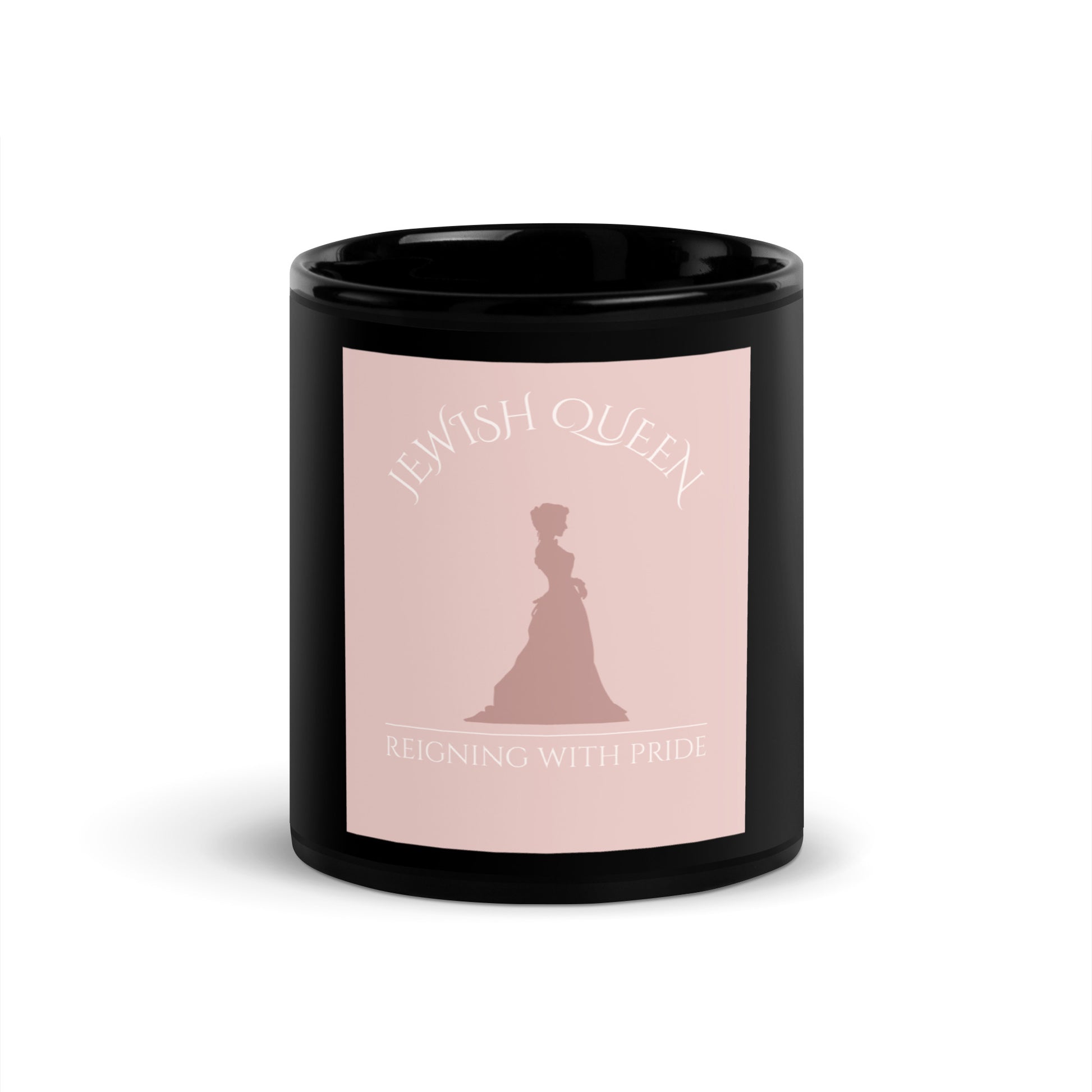 Jewish Queen | Black Glossy Mug