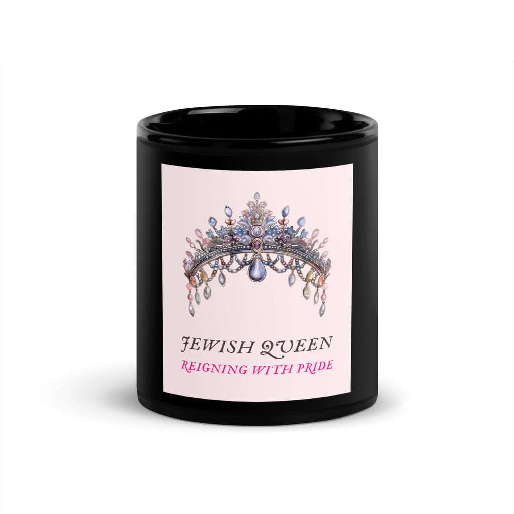 Jewish Queen | Black Glossy Mug