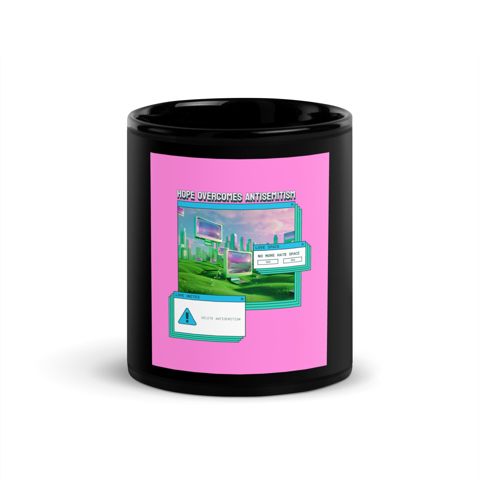 A Colorful Dream | Antisemitism | Black Glossy Mug