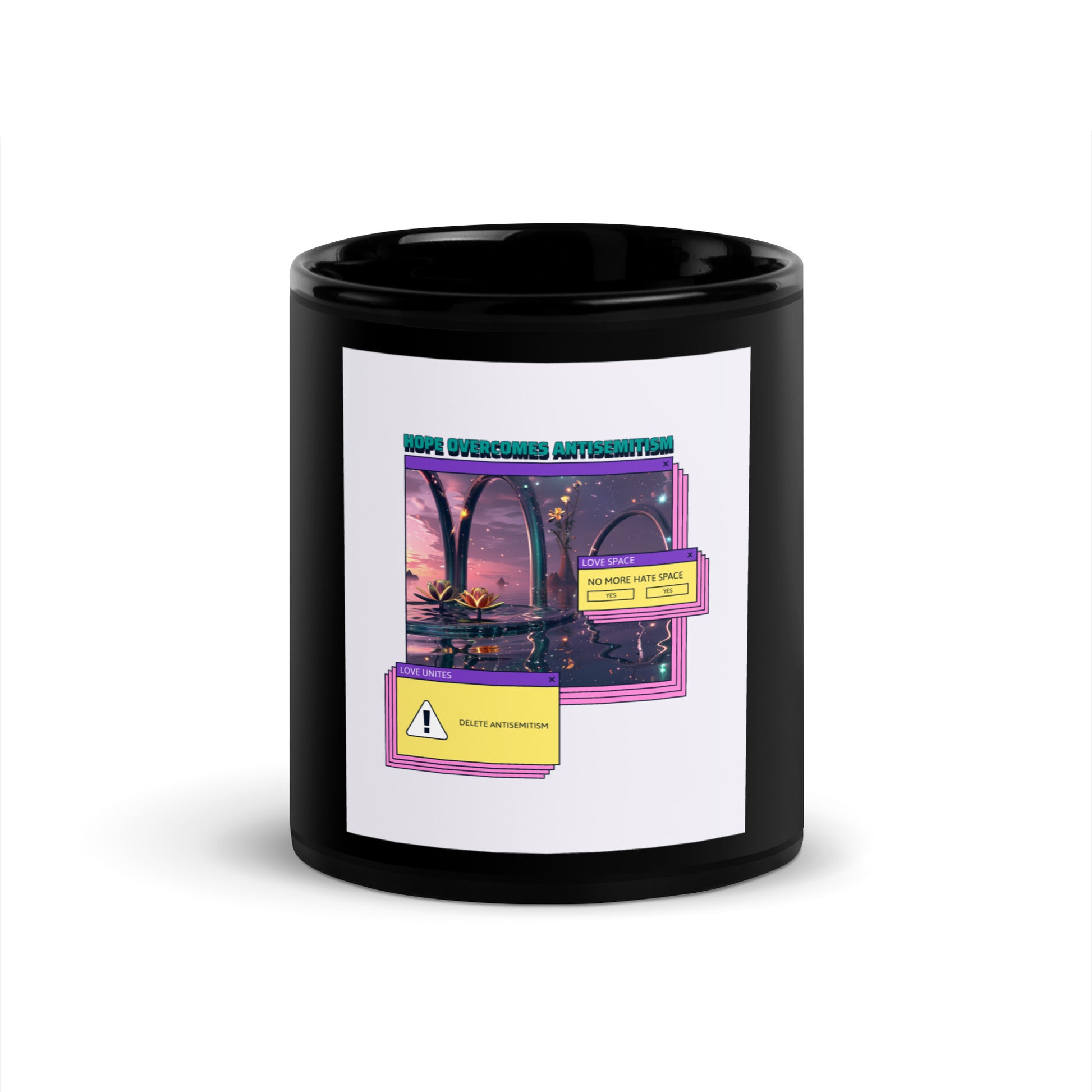 A Colorful Dream | Antisemitism | Black Glossy Mug