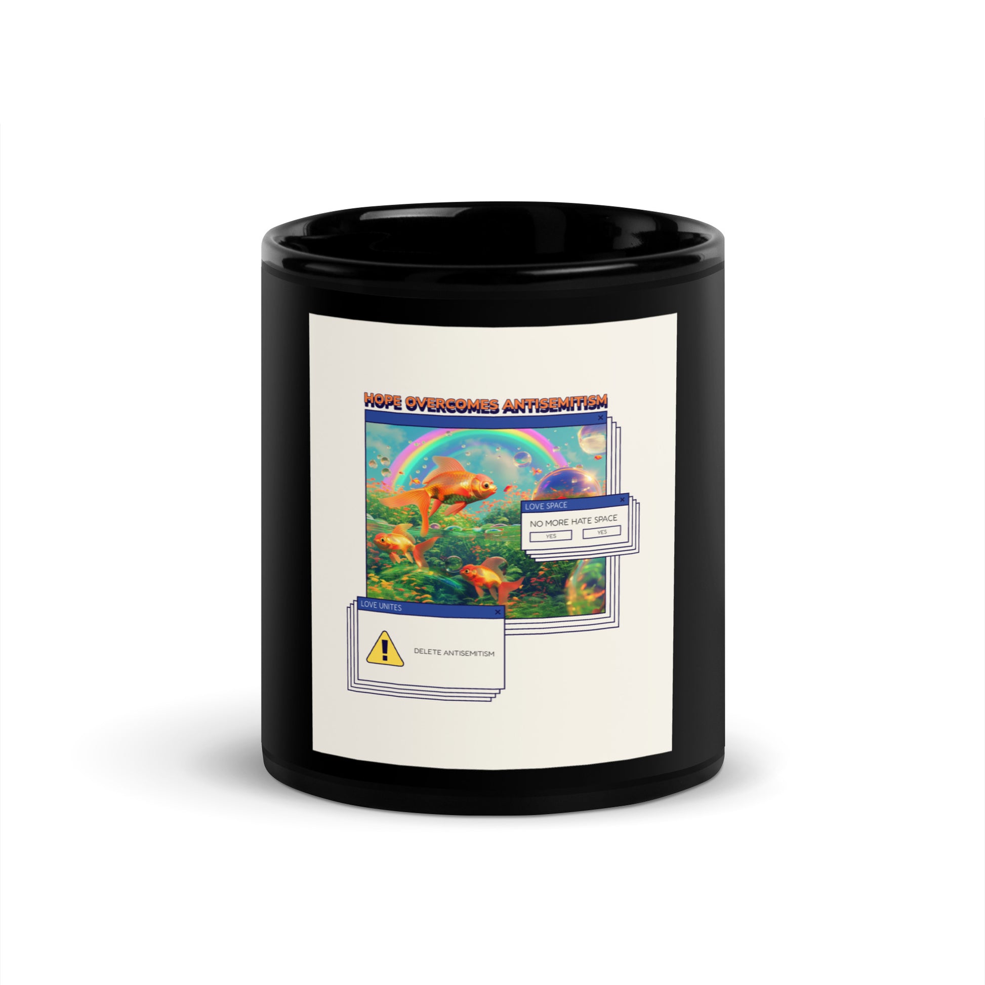 A Colorful Dream | Antisemitism | Black Glossy Mug