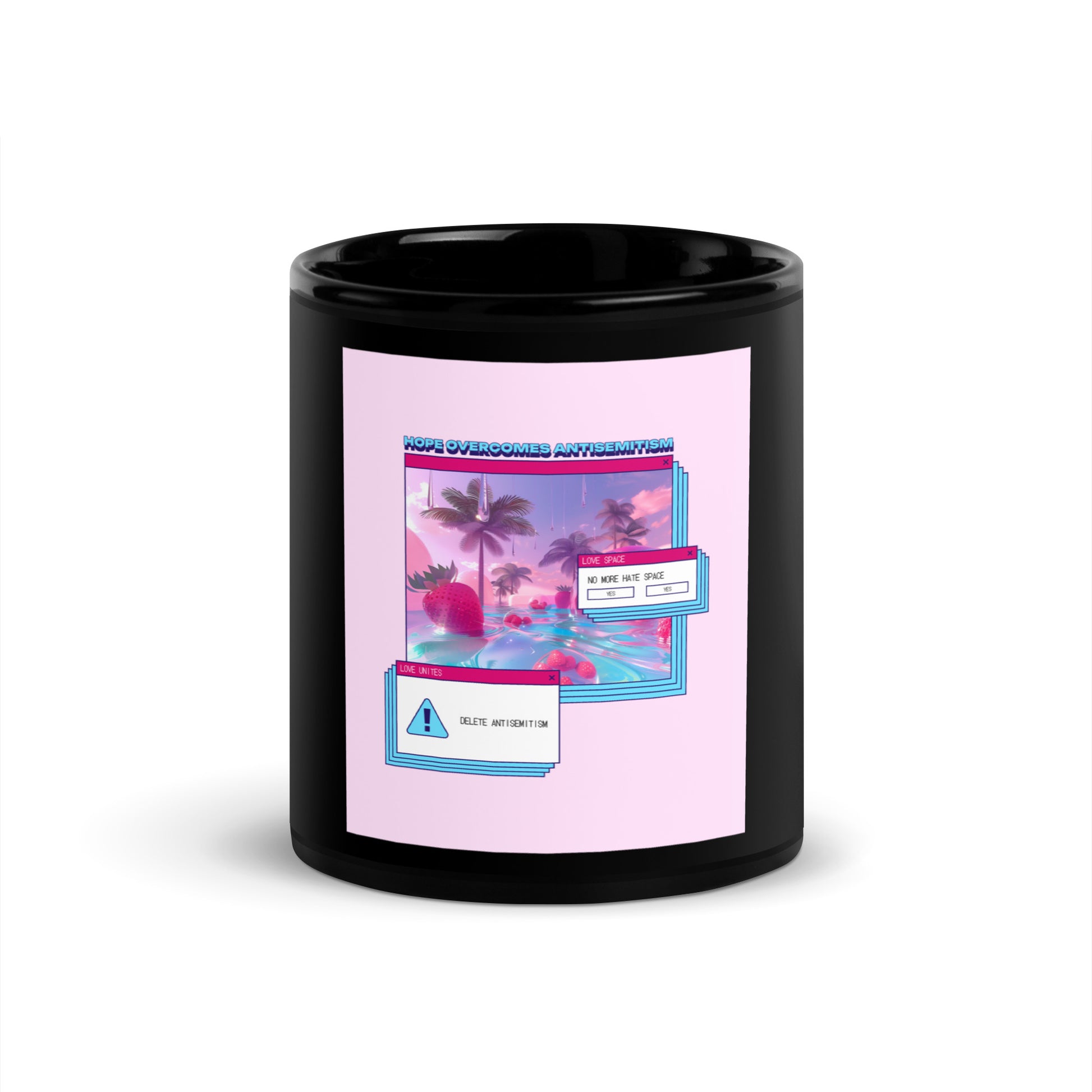 A Colorful Dream | Antisemitism | Black Glossy Mug