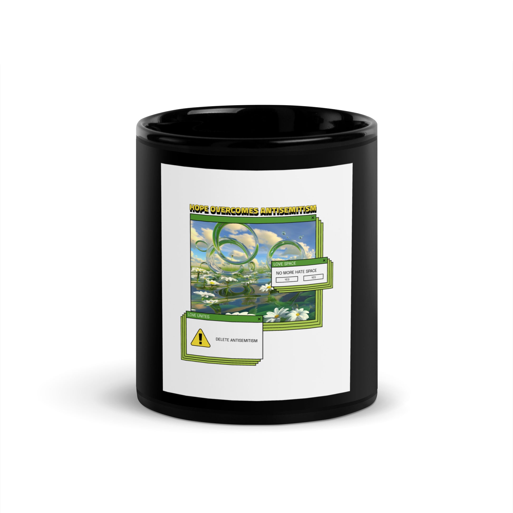 A Colorful Dream | Antisemitism | Black Glossy Mug