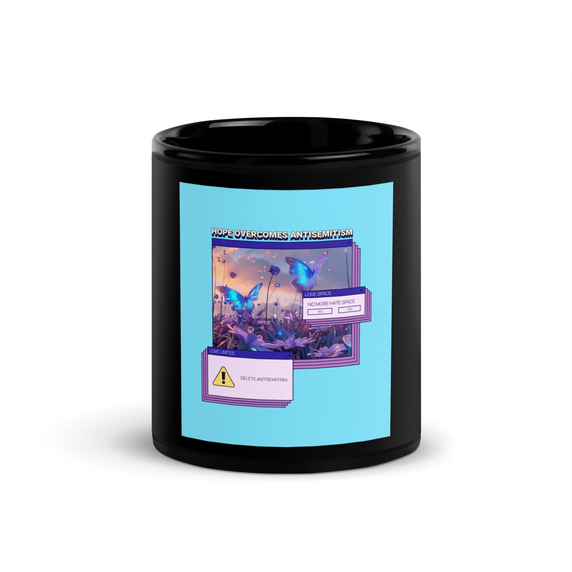 A Colorful Dream | Antisemitism | Black Glossy Mug
