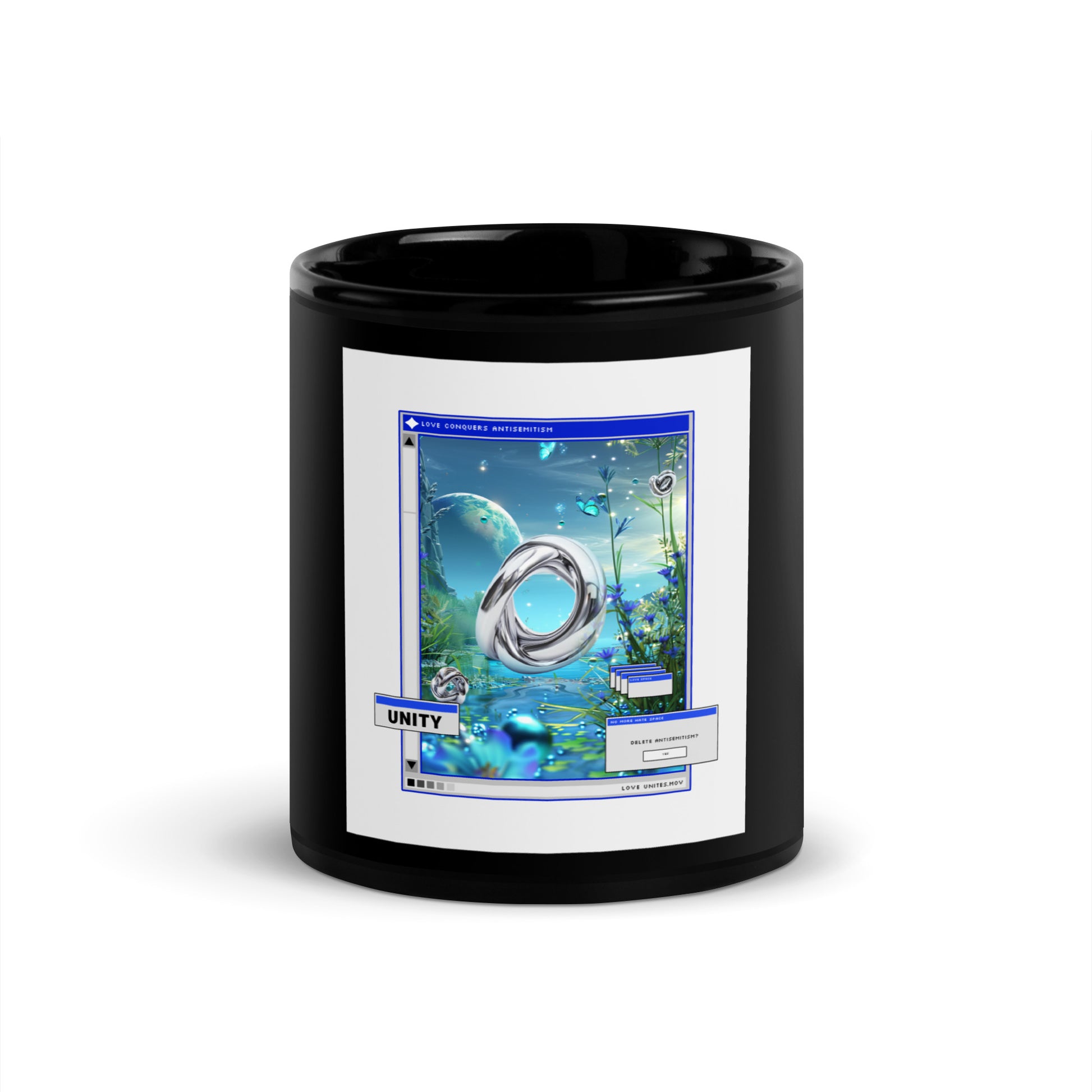 A Colorful Dream | Antisemitism | Black Glossy Mug