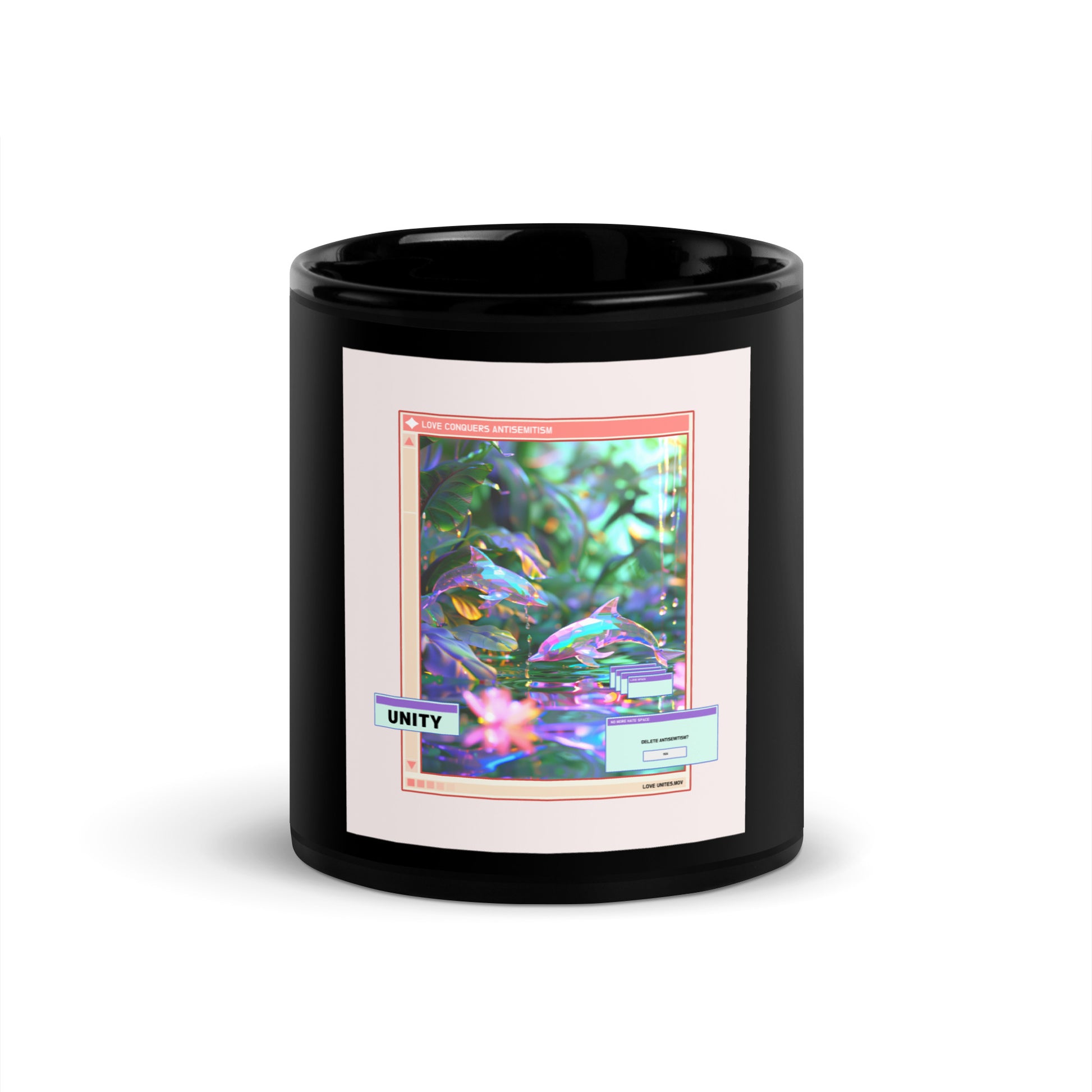 A Colorful Dream | Antisemitism | Black Glossy Mug