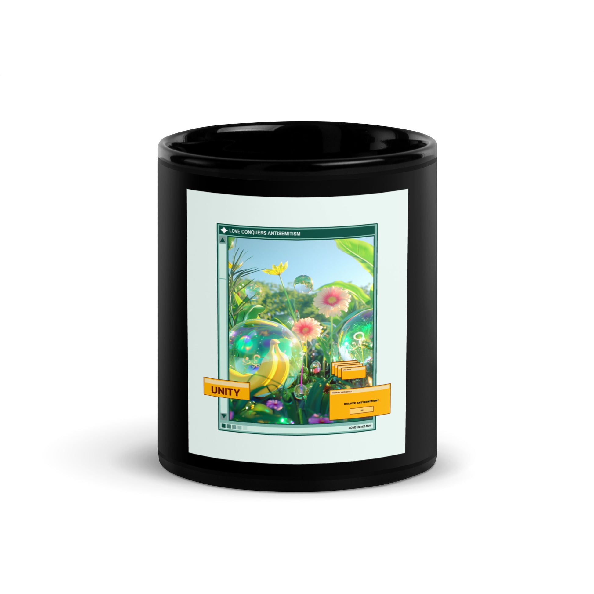 A Colorful Dream | Antisemitism | Black Glossy Mug