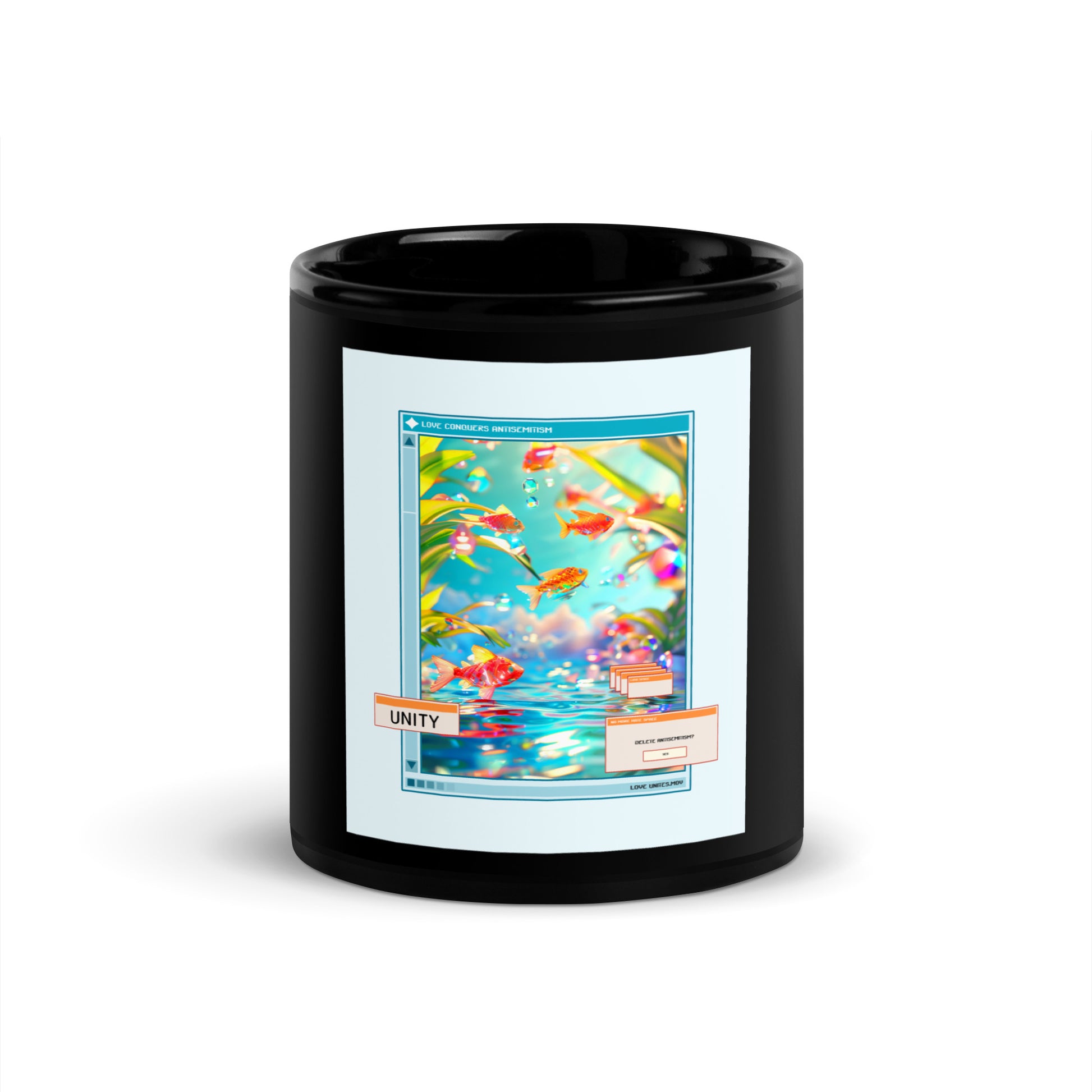 A Colorful Dream | Antisemitism | Black Glossy Mug