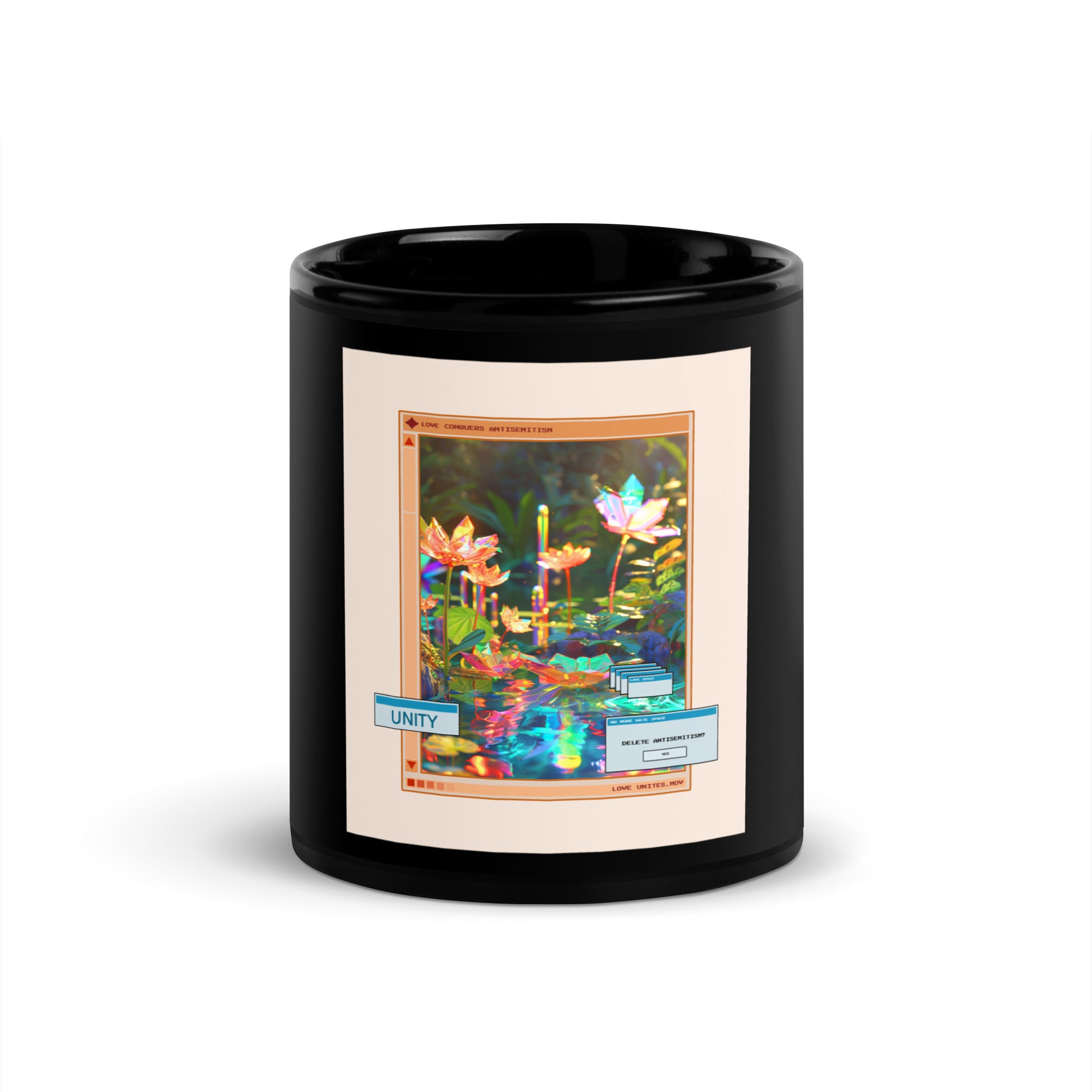 A Colorful Dream | Antisemitism | Black Glossy Mug