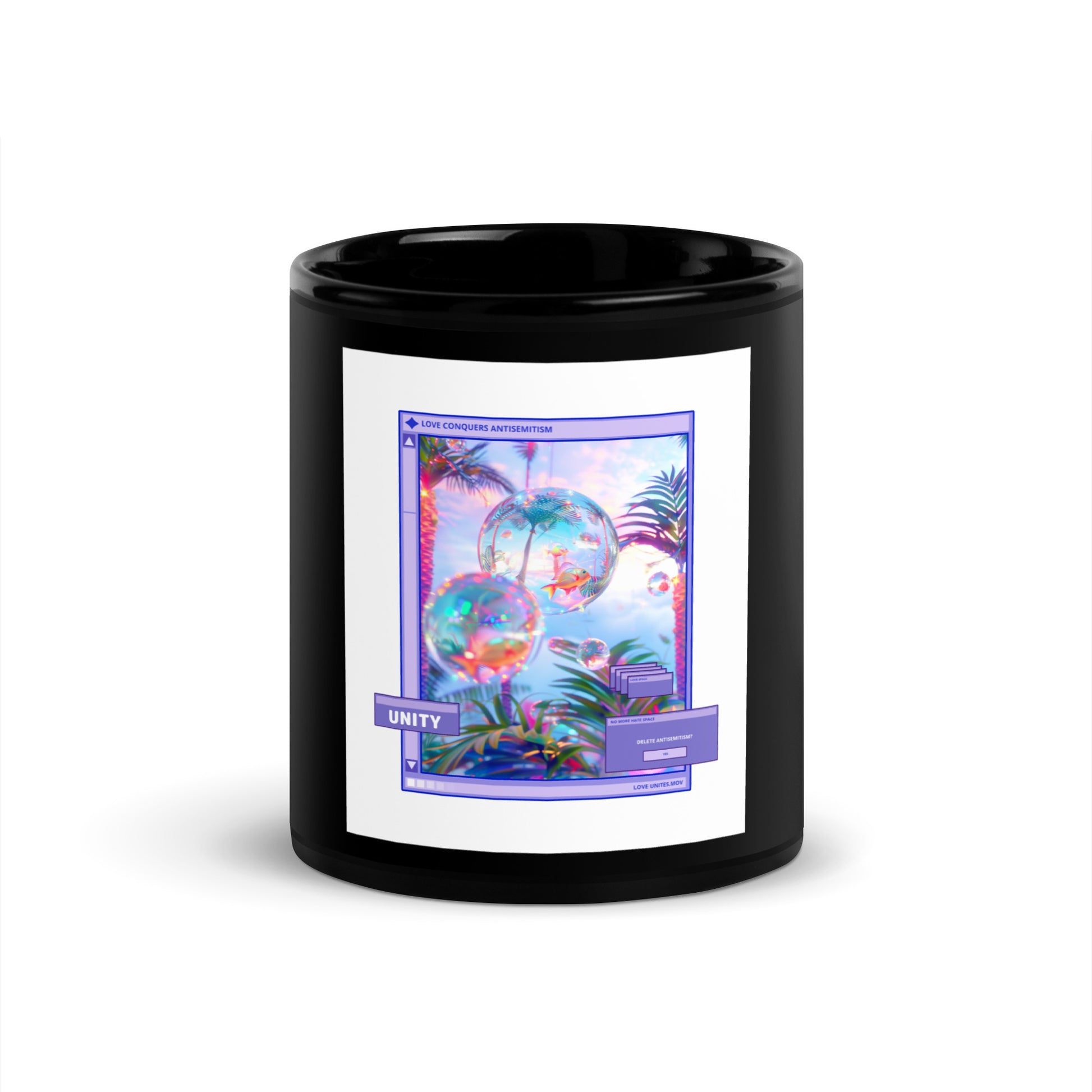 A Colorful Dream | Antisemitism | Black Glossy Mug