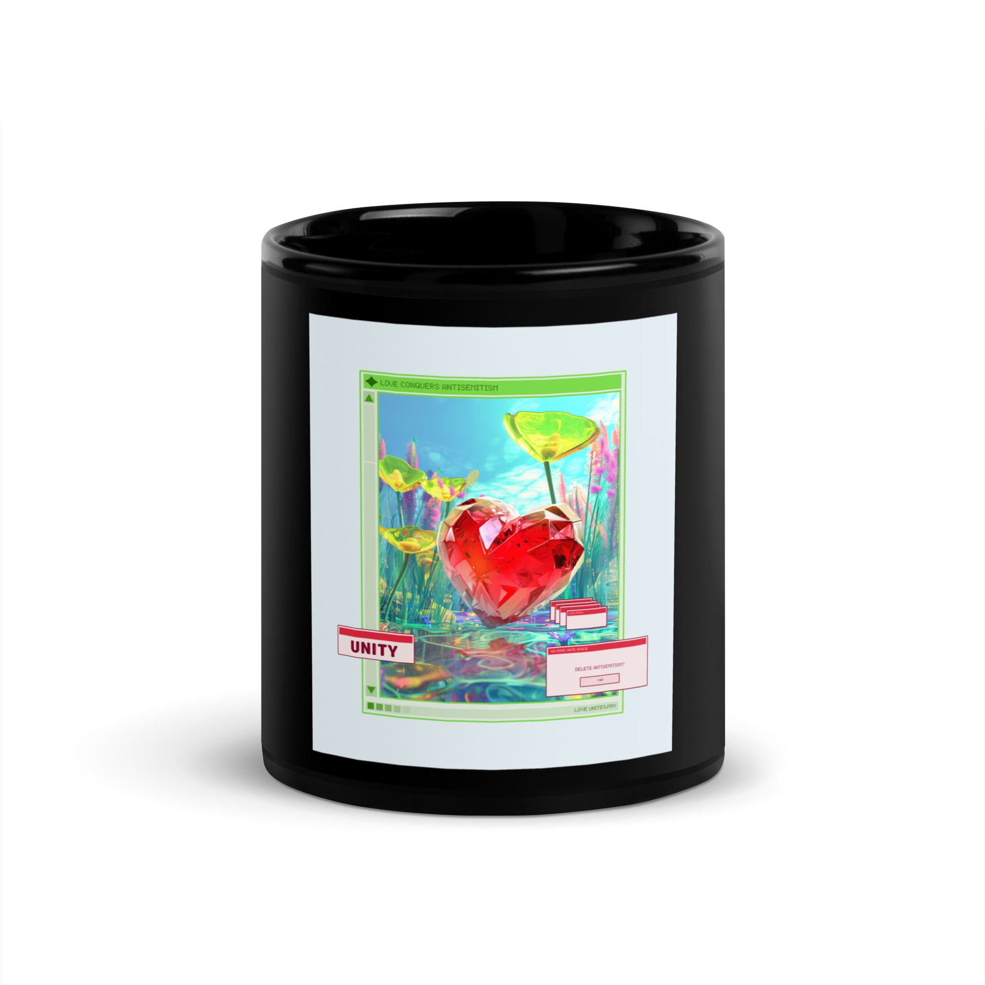 A Colorful Dream | Antisemitism | Black Glossy Mug