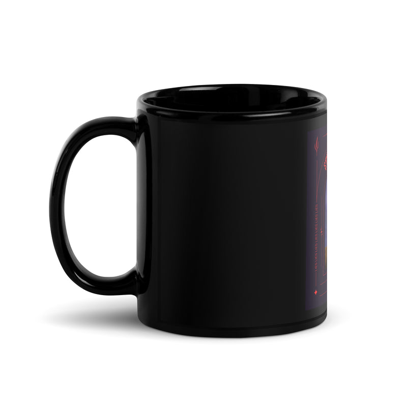 All In For Jews | Black Glossy Mug
