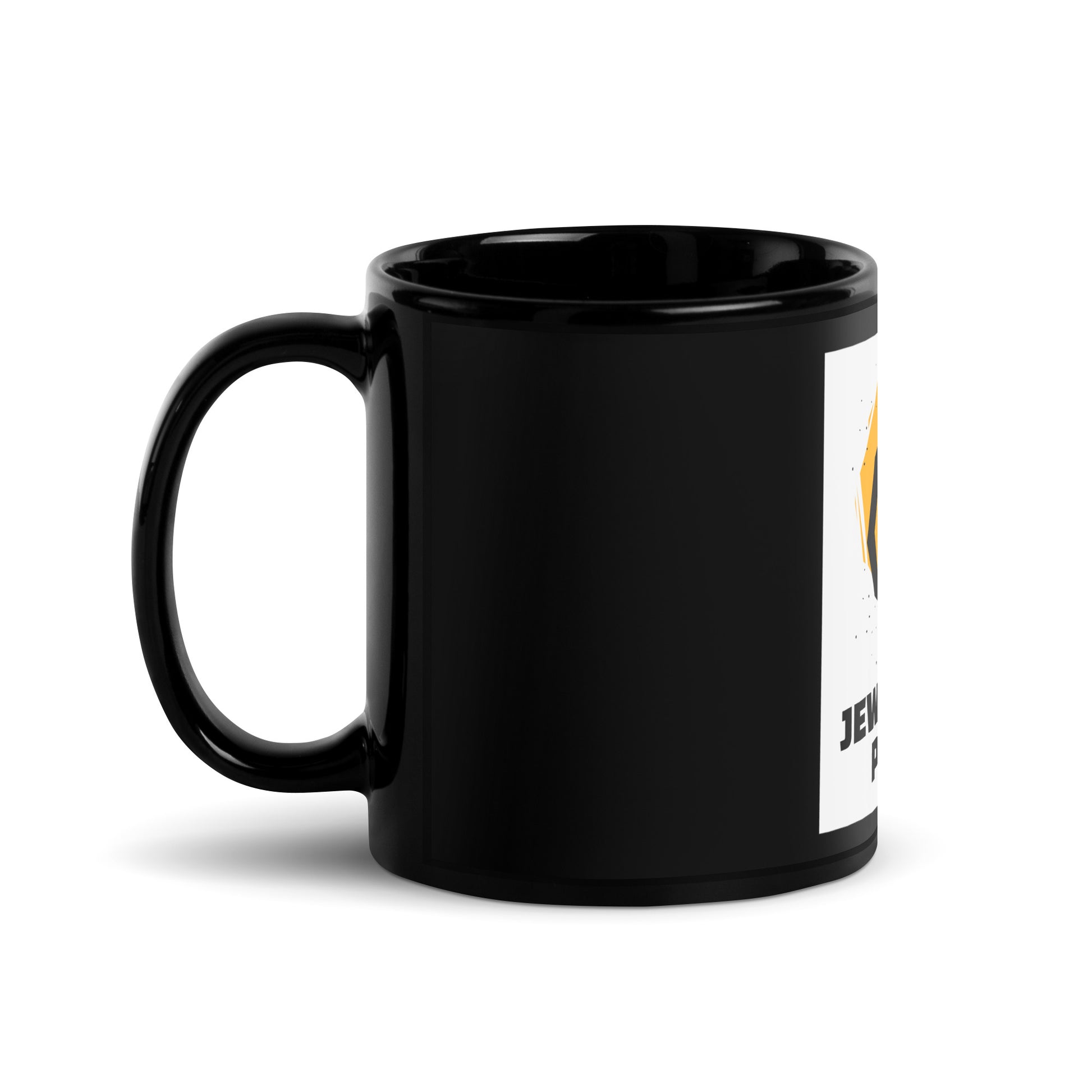 All In For Jews | Black Glossy Mug Jouparty
