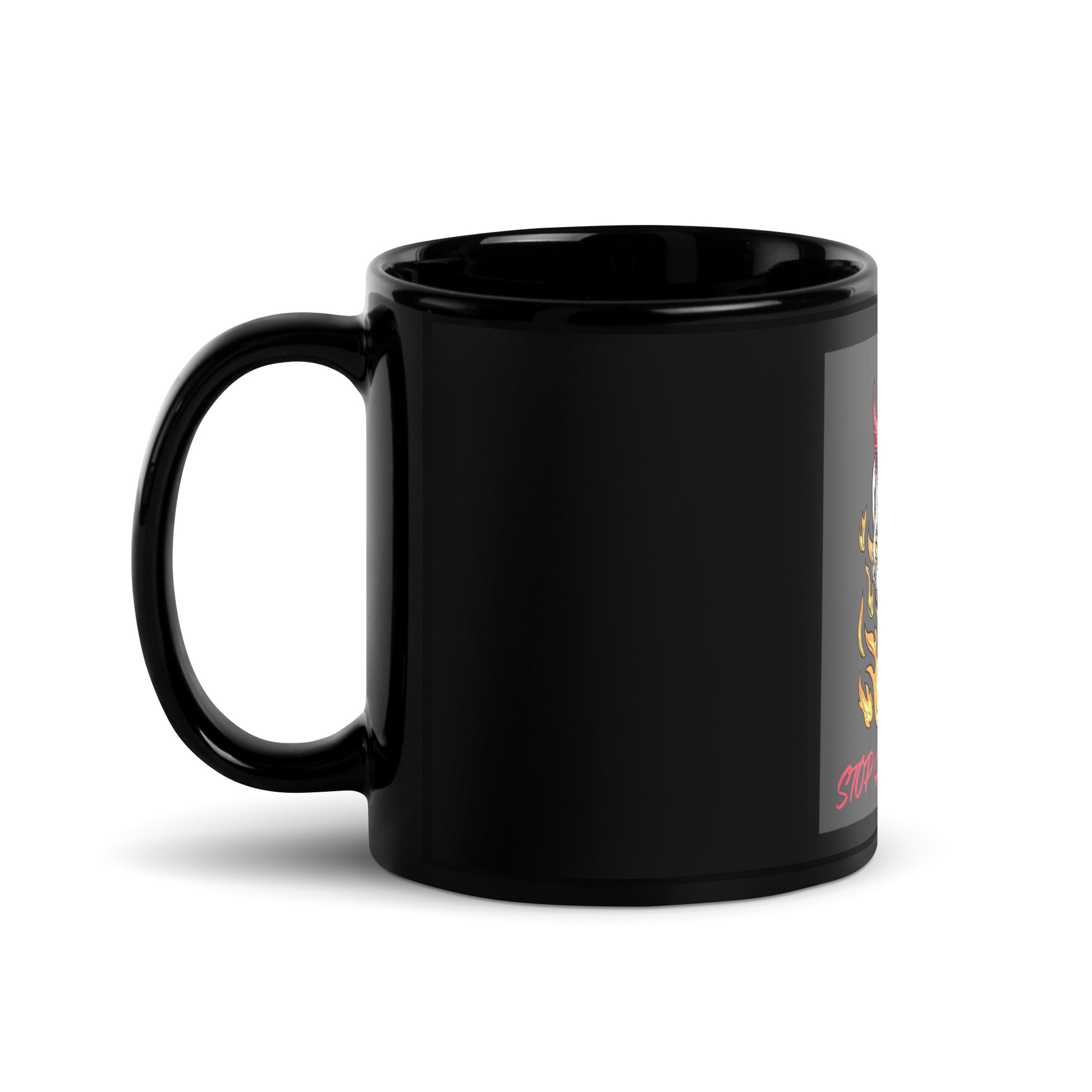 All In For Jews | Black Glossy Mug Jouparty