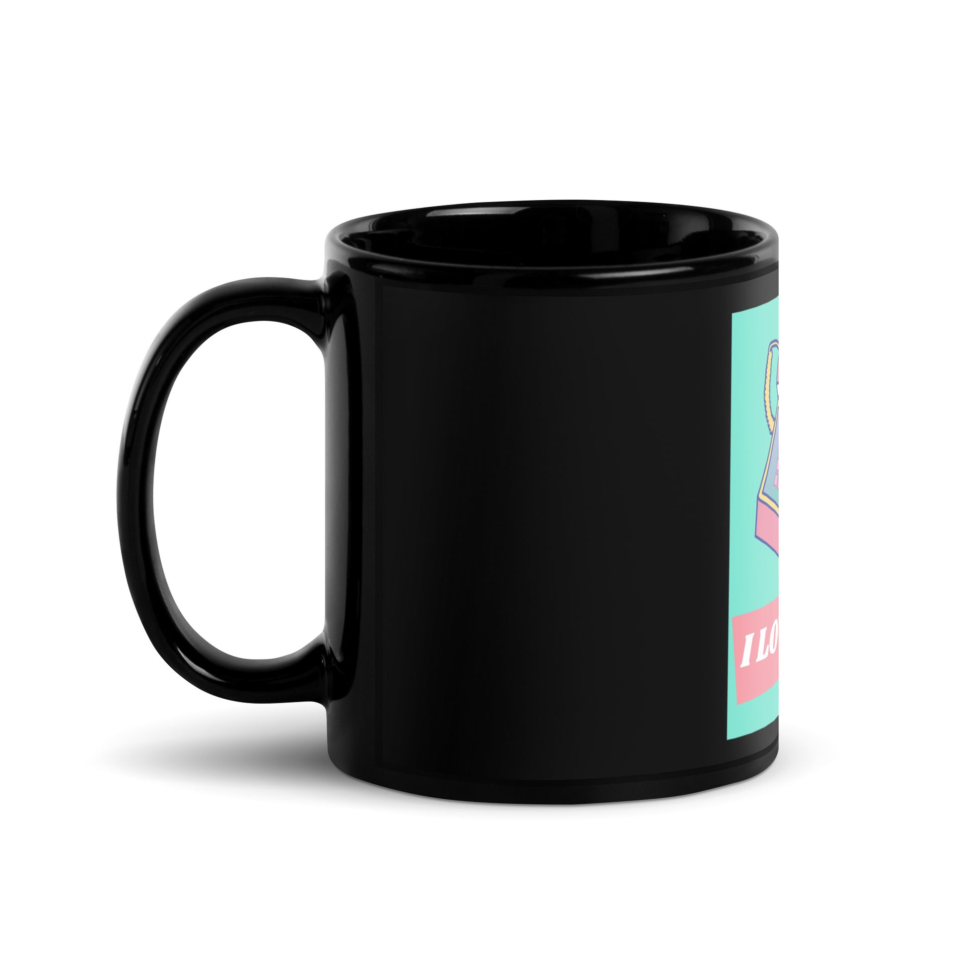 All In For Jews | Black Glossy Mug Jouparty