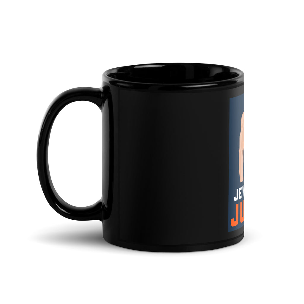 All In For Jews | Black Glossy Mug Jouparty