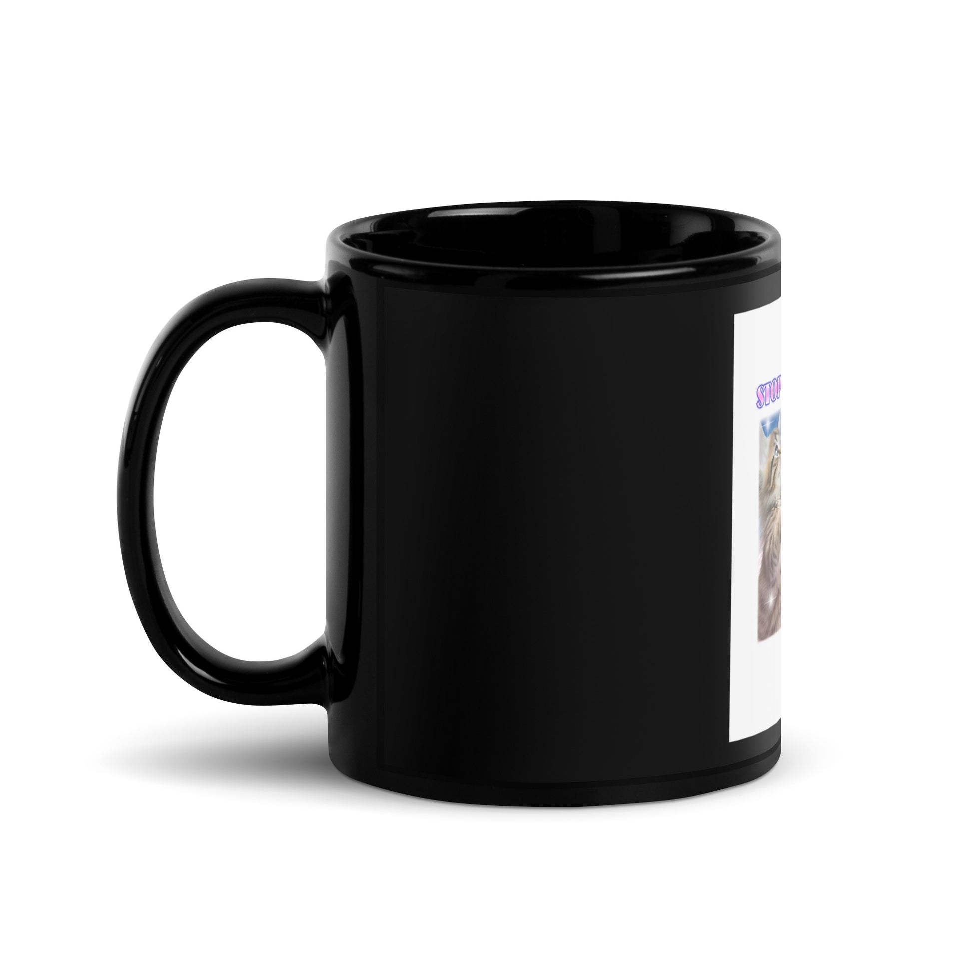 All In For Jews | Black Glossy Mug Jouparty