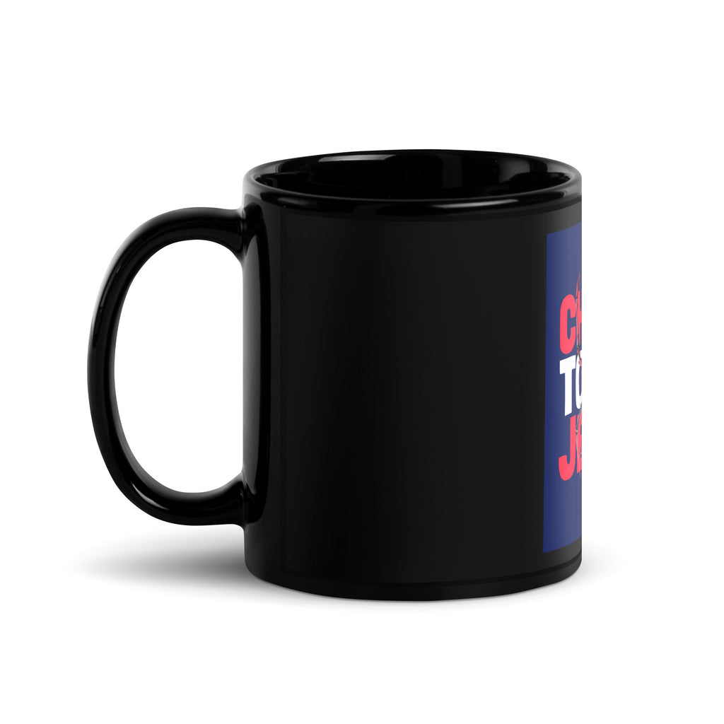 All In For Jews | Black Glossy Mug Jouparty