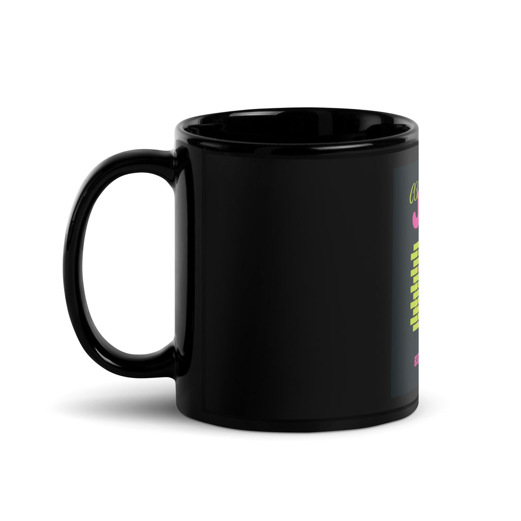 All In For Jews | Black Glossy Mug Jouparty