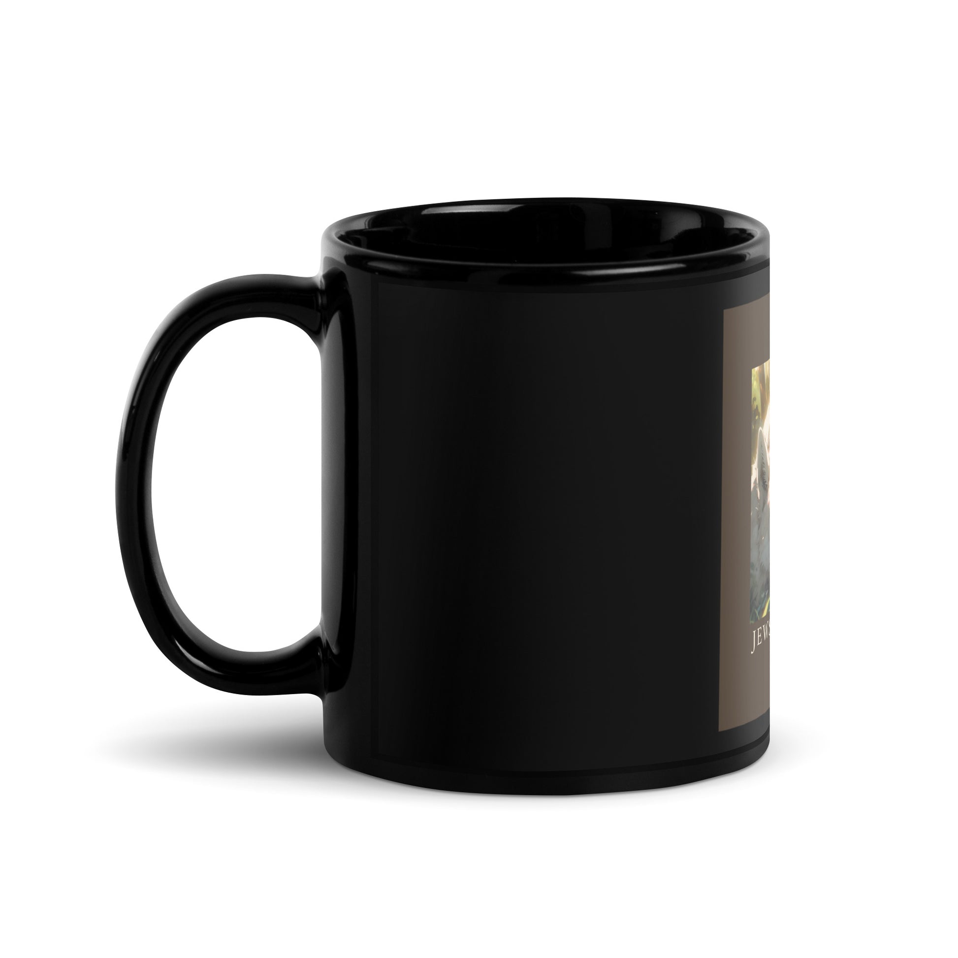 All In For Jews | Black Glossy Mug