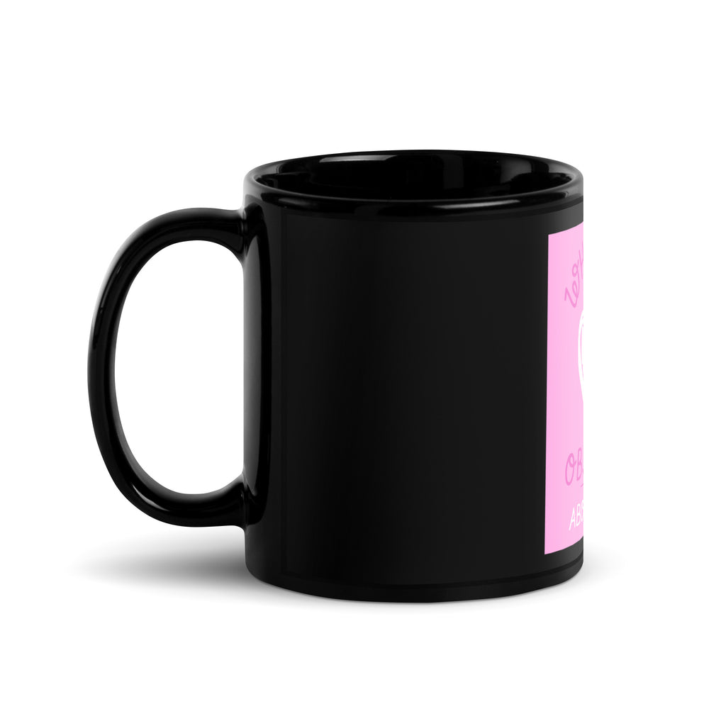 Jewish Pink Era | Black Glossy Mug Jouparty