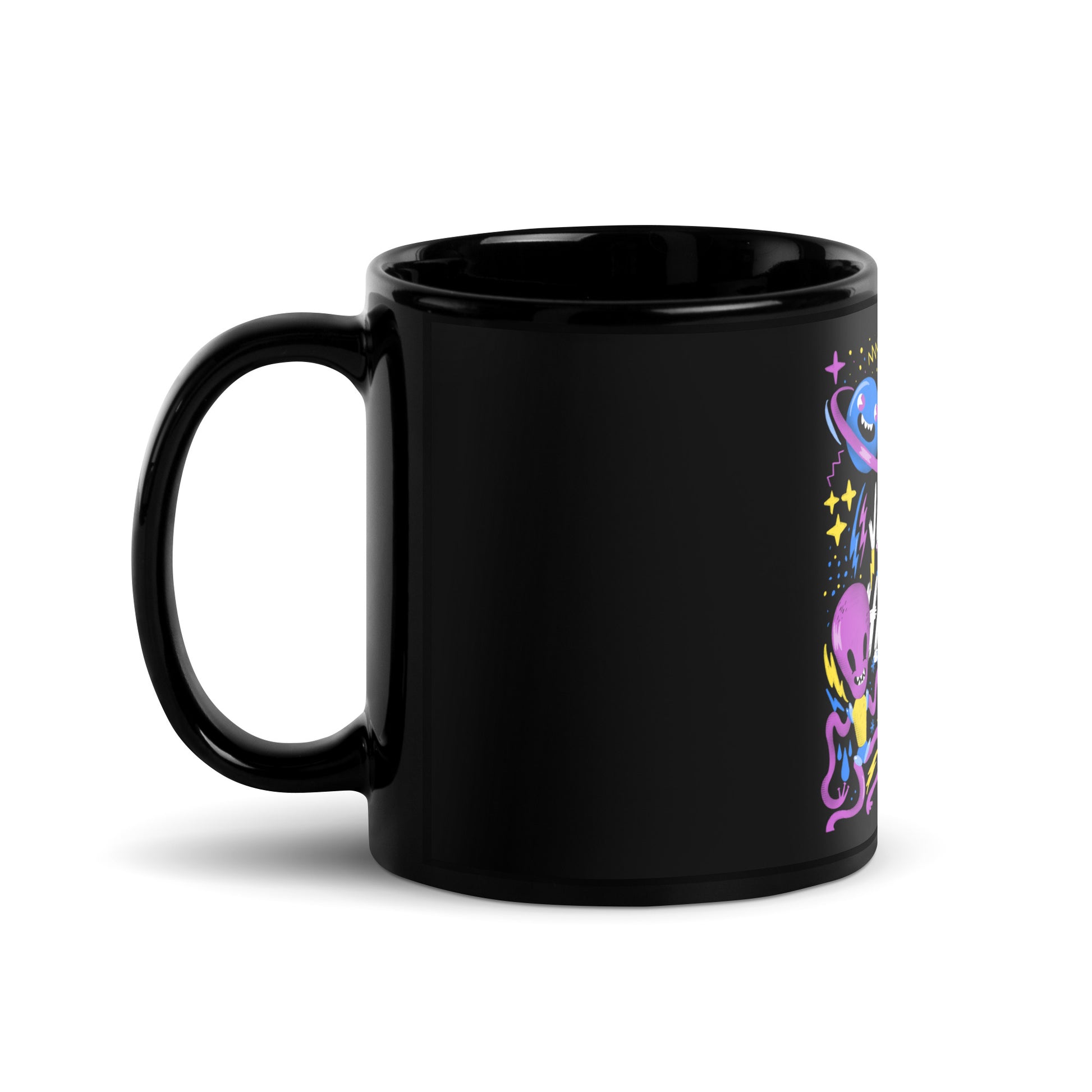 All In For Jews | Black Glossy Mug