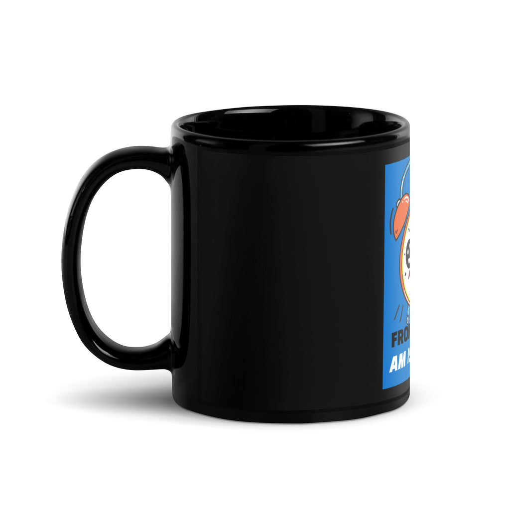 AM To PM | Black Glossy Mug