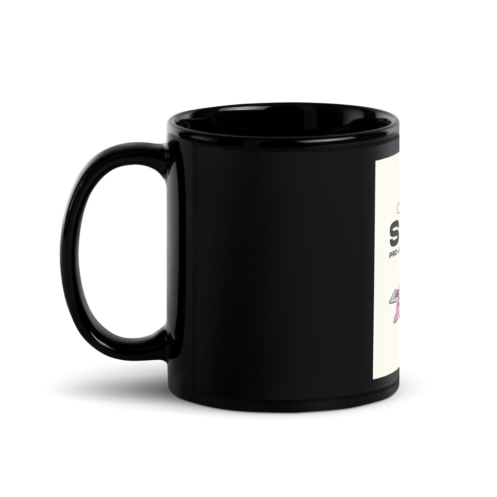 Antisemites Suck | Black Glossy Mug