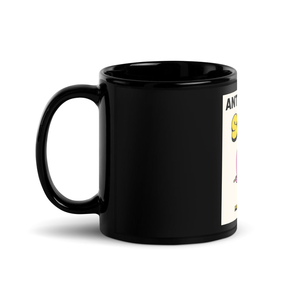 Antisemites Suck | Black Glossy Mug