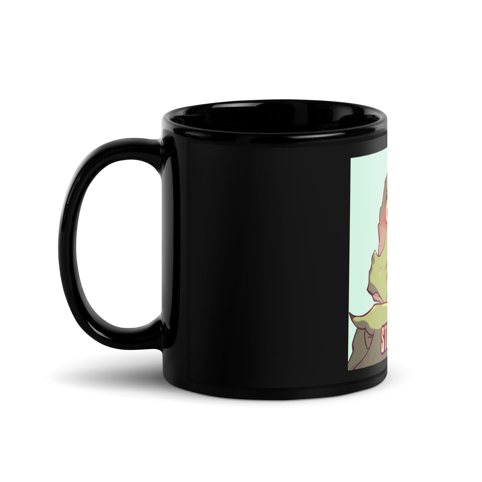 Dragon Adventure | Black Glossy Mug