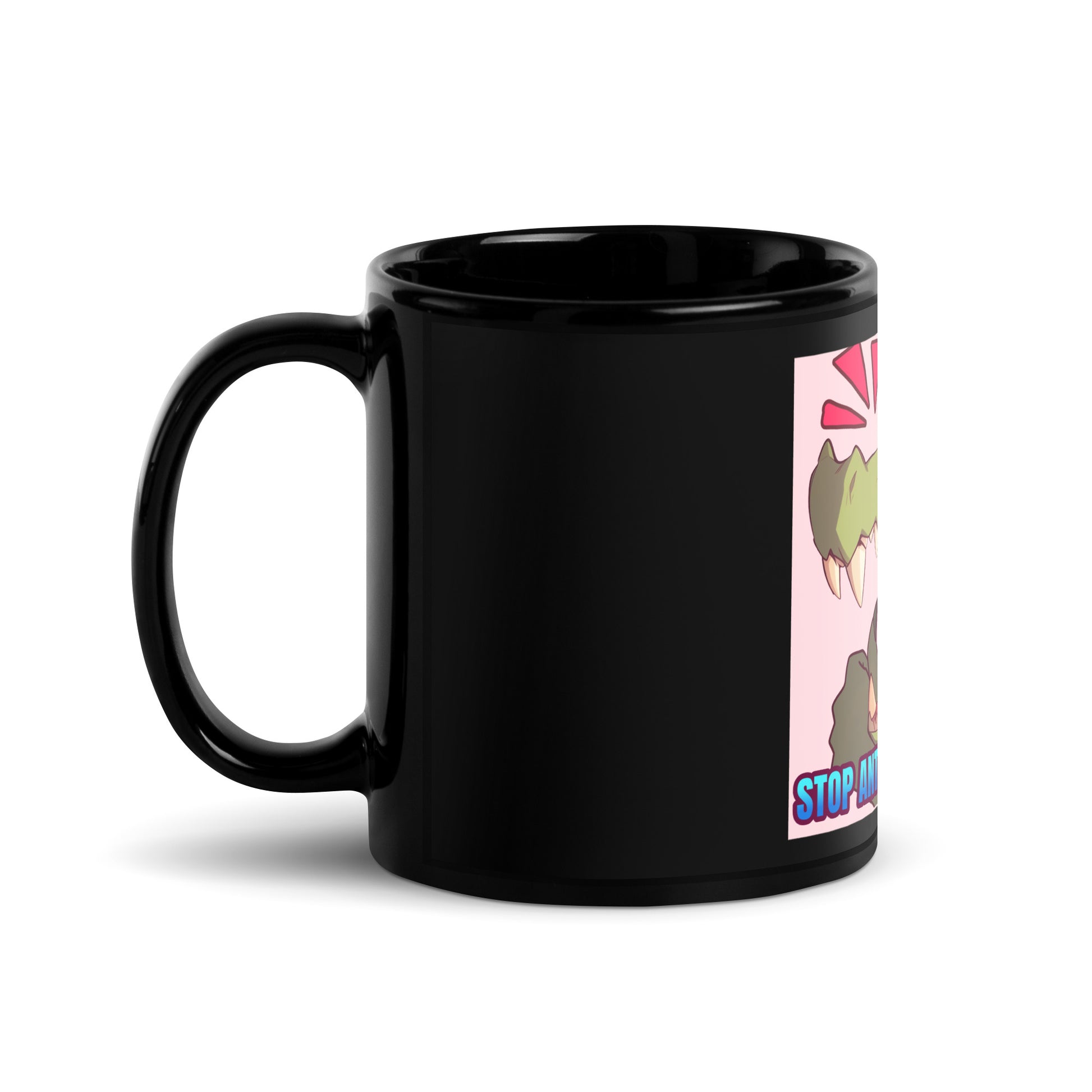 Dragon Adventure | Black Glossy Mug