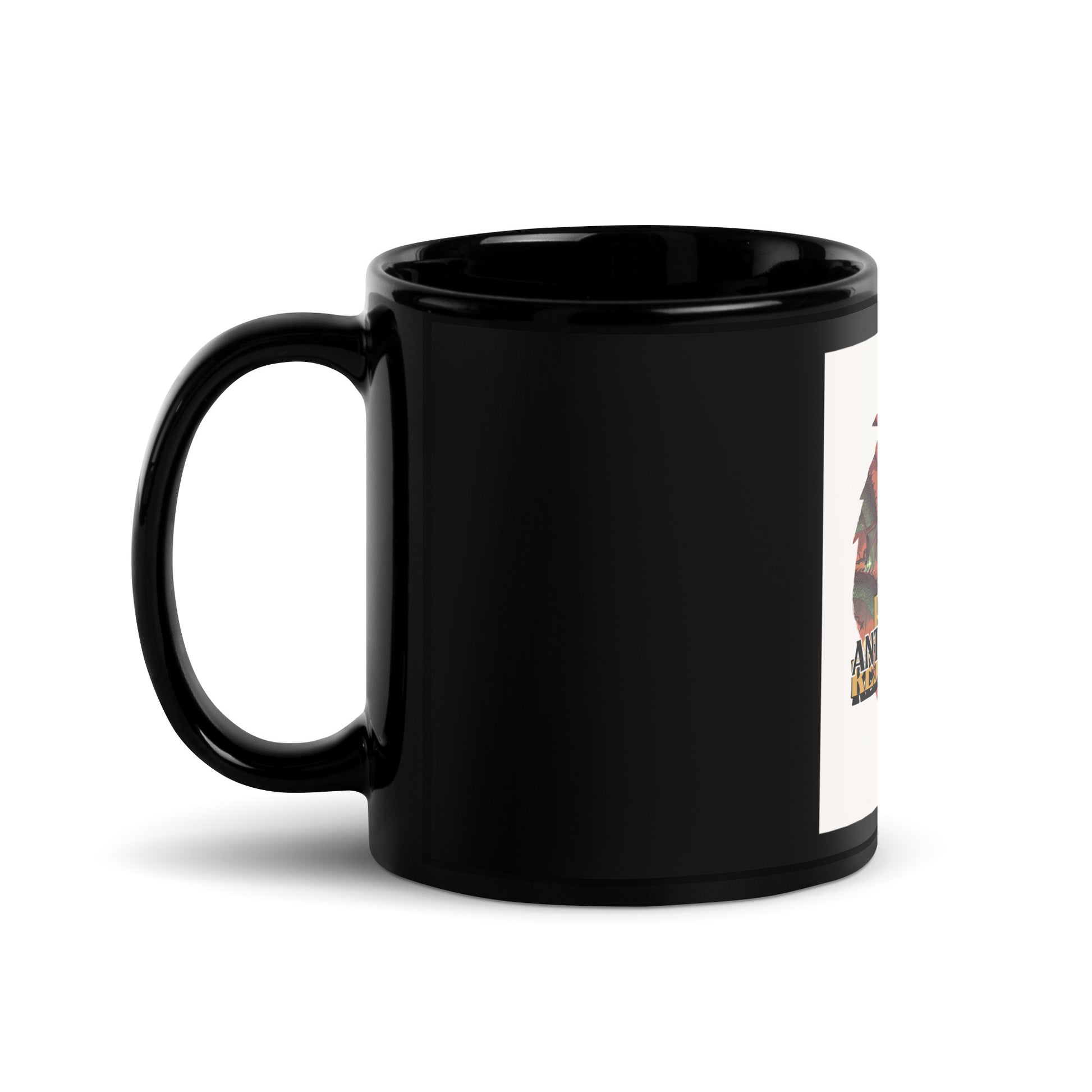 Dragon Adventure | Black Glossy Mug