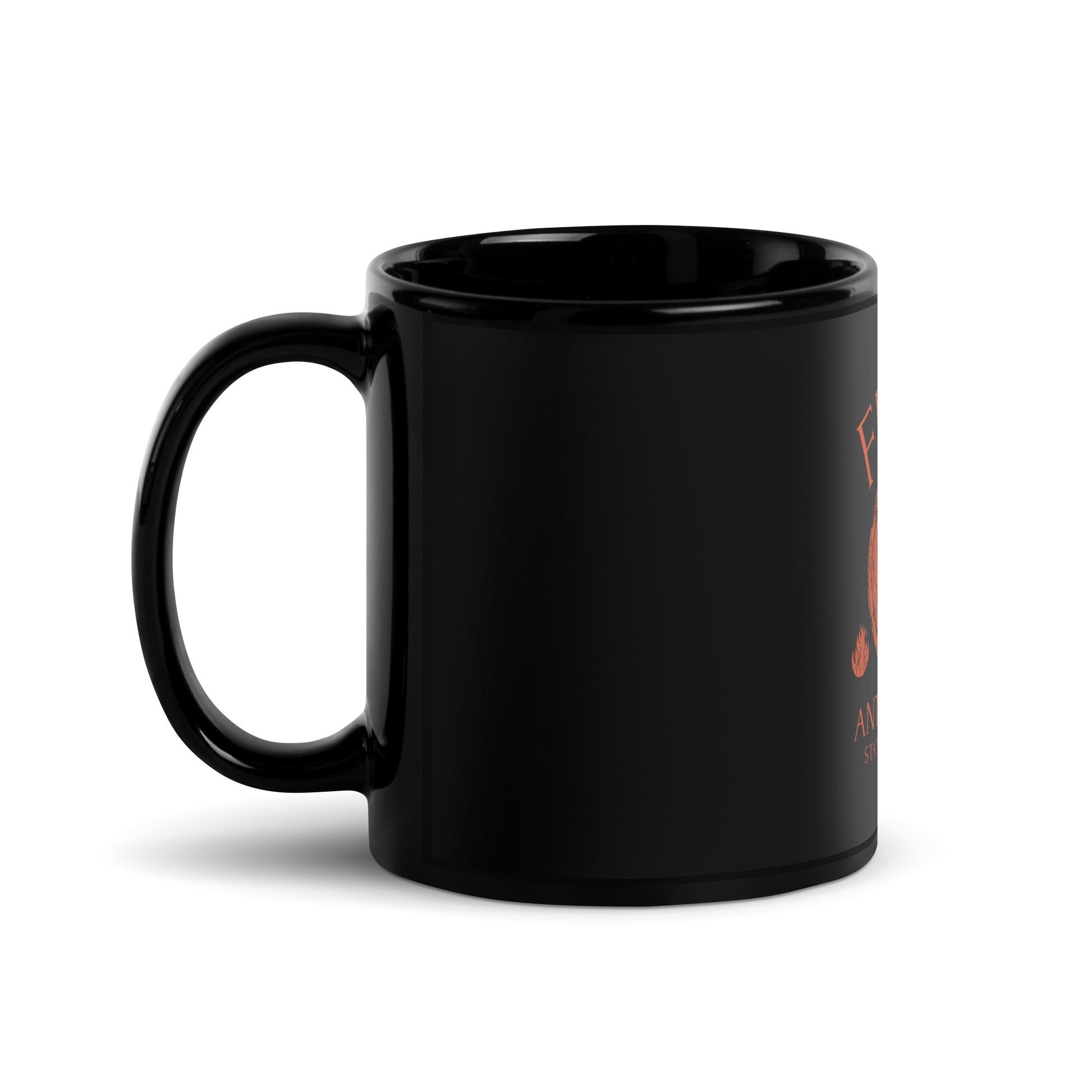Dragon Adventure | Black Glossy Mug