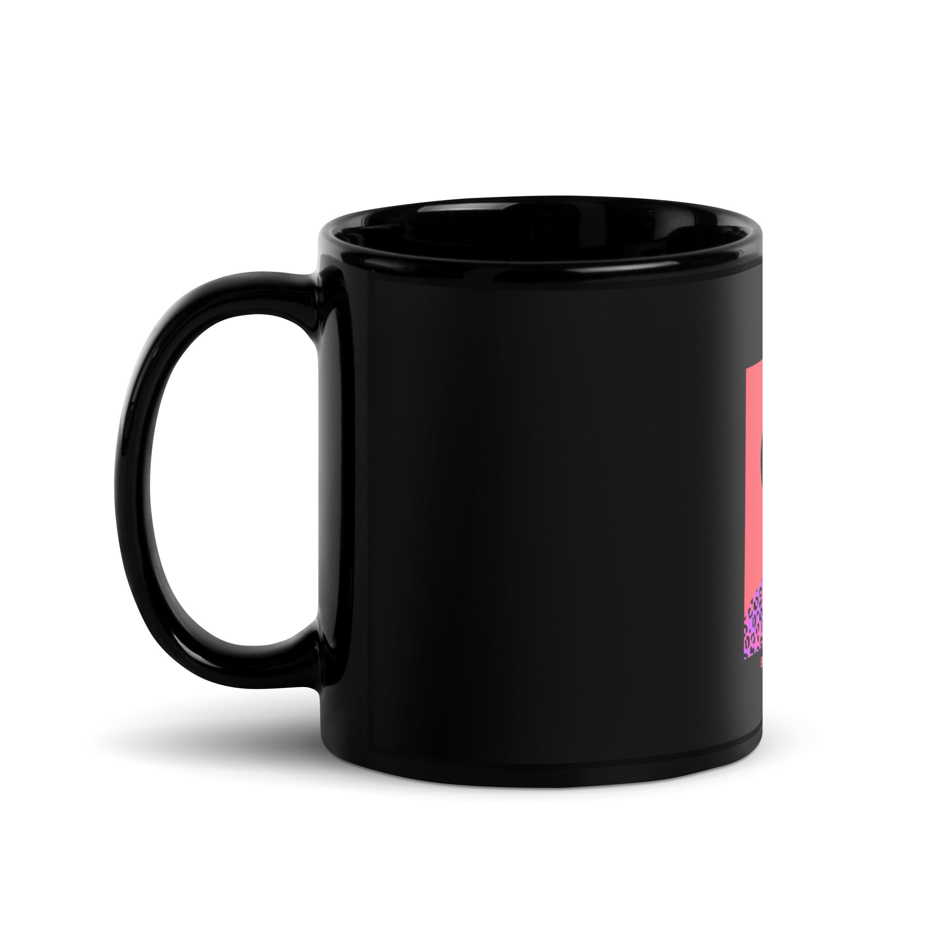 Black & Jewish Love | Black Glossy Mug