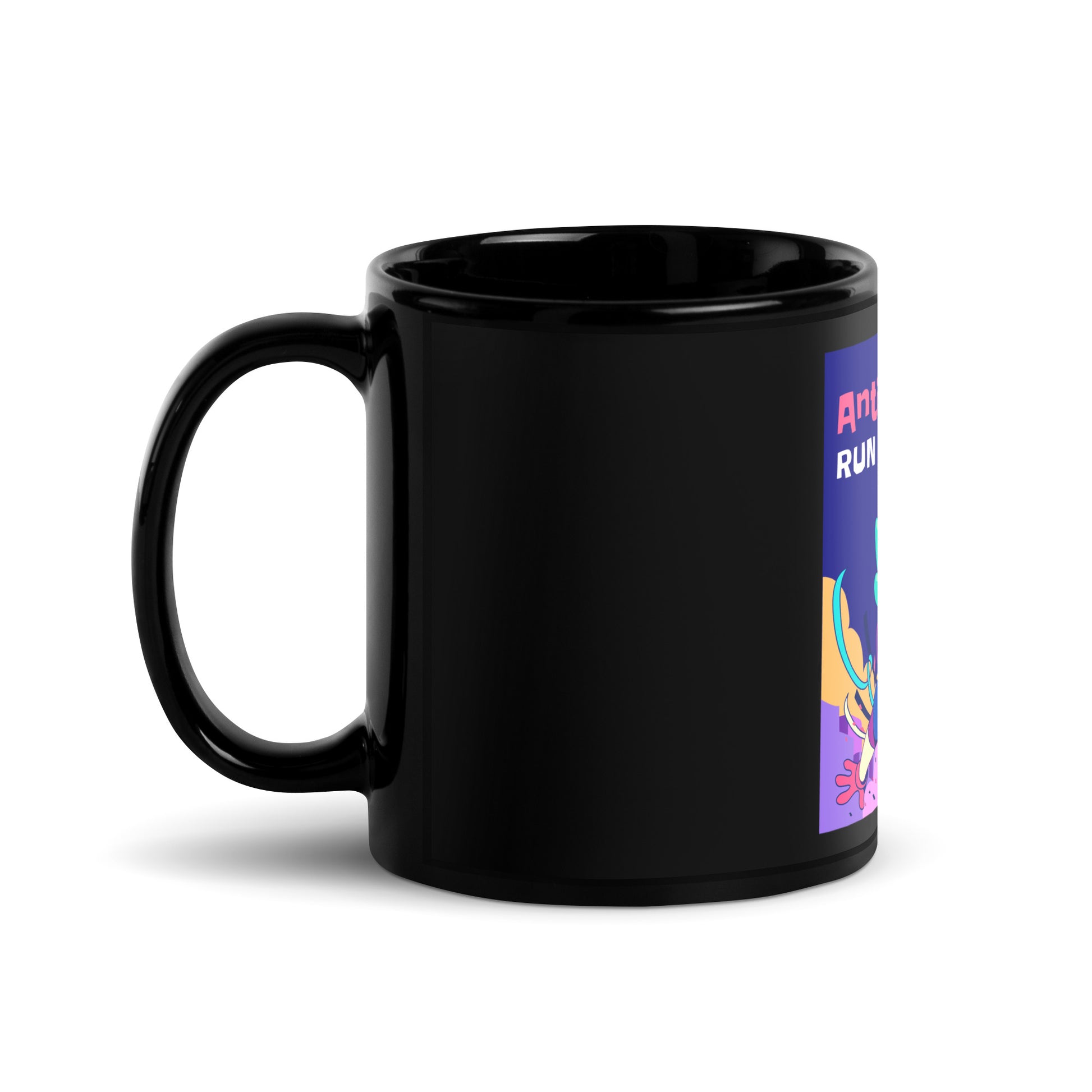 Antisemitic Clowns | Black Glossy Mug