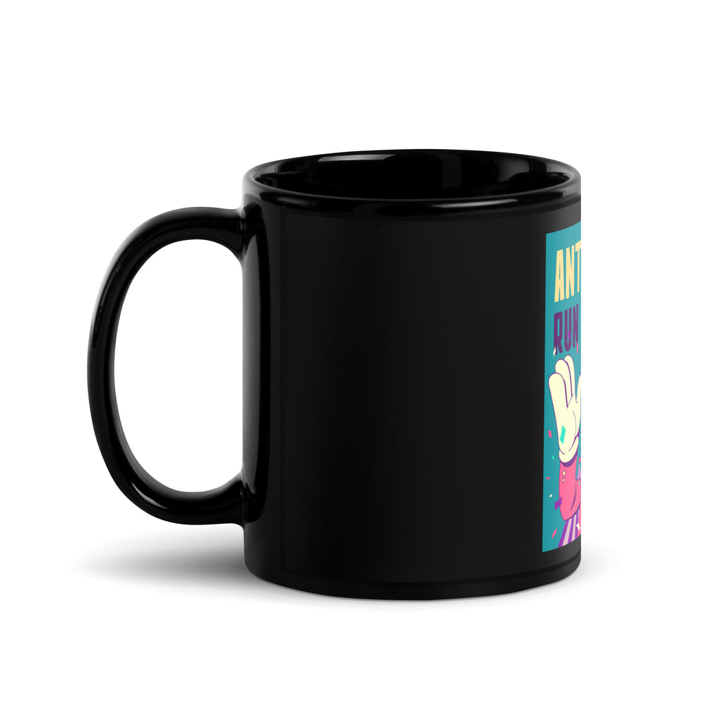 Antisemitic Clowns | Black Glossy Mug
