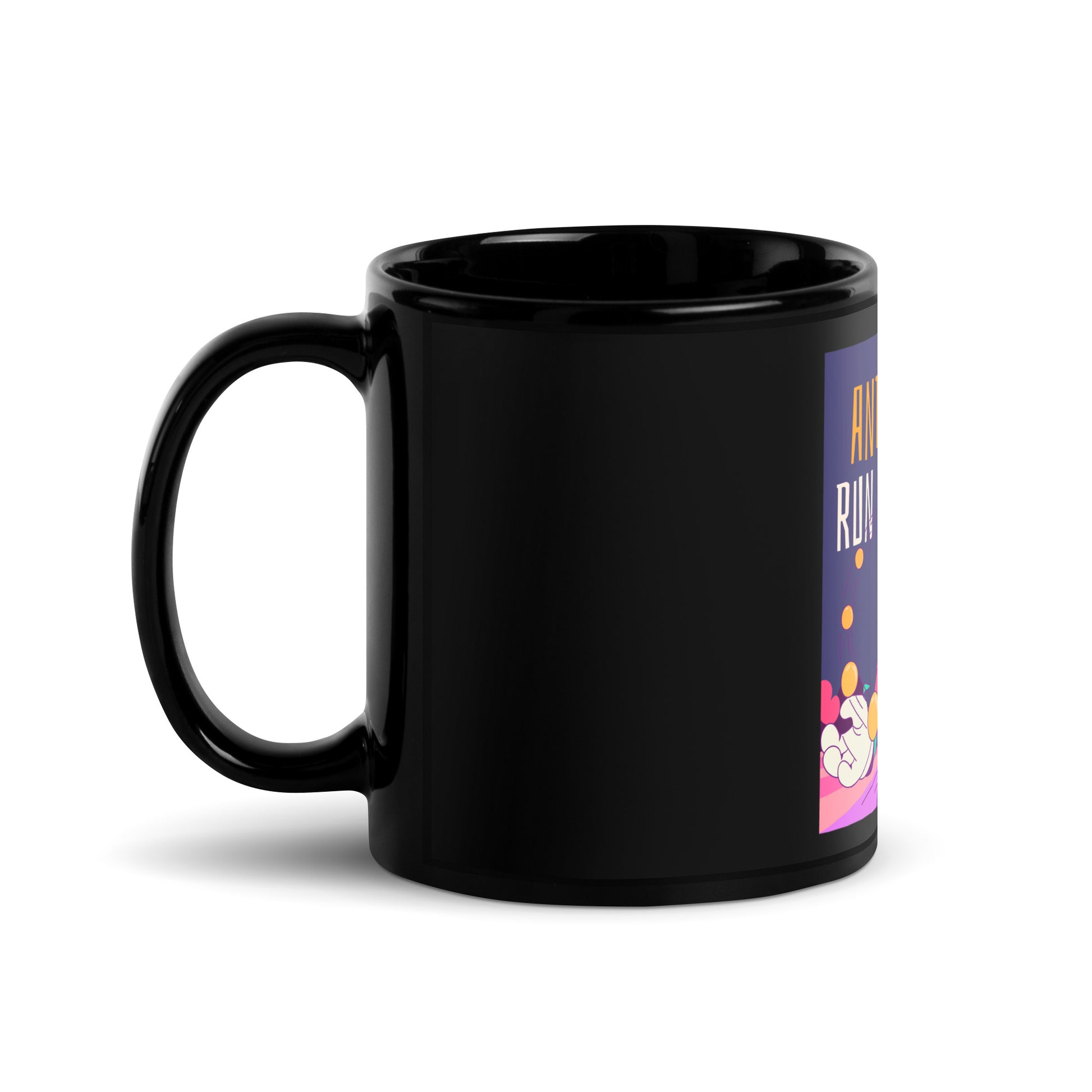 Antisemitic Clowns | Black Glossy Mug