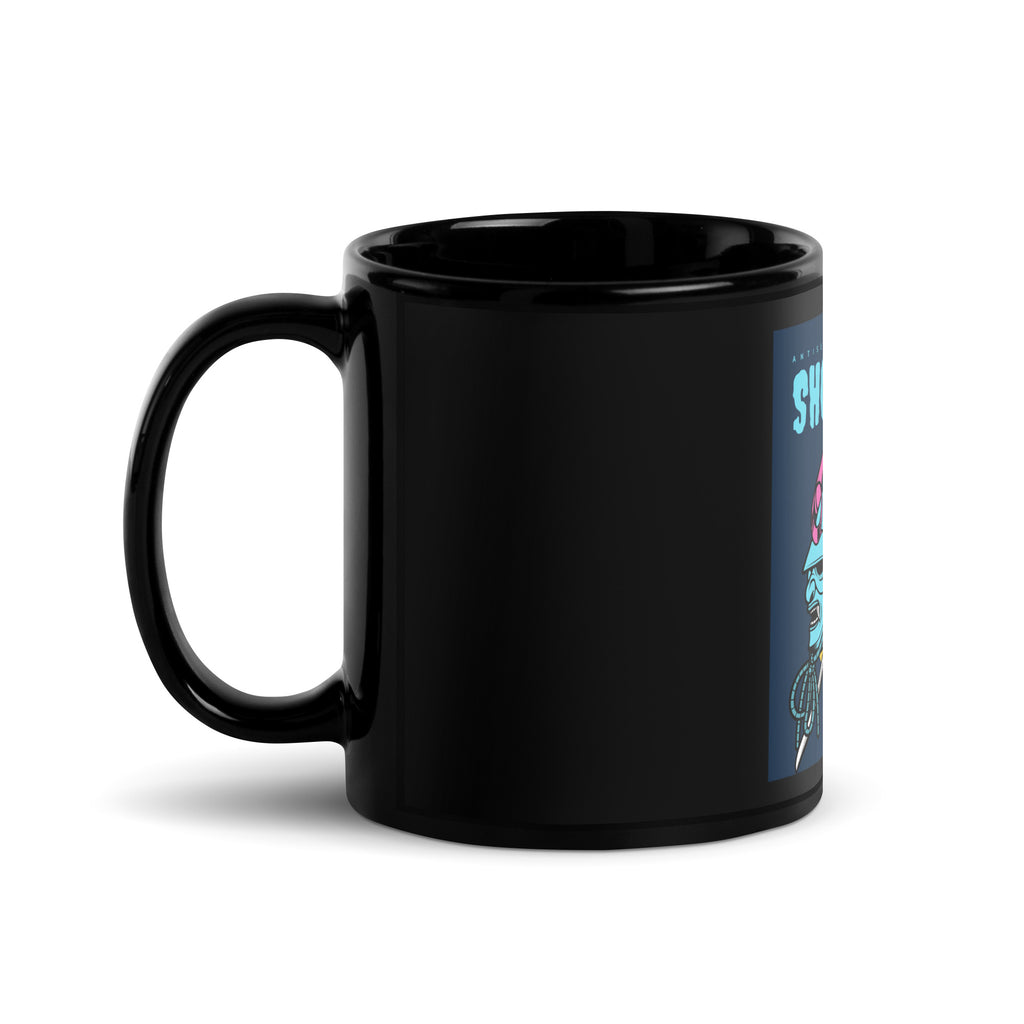 Show Face | Antisemitism Can't Hide | Black Glossy Mug