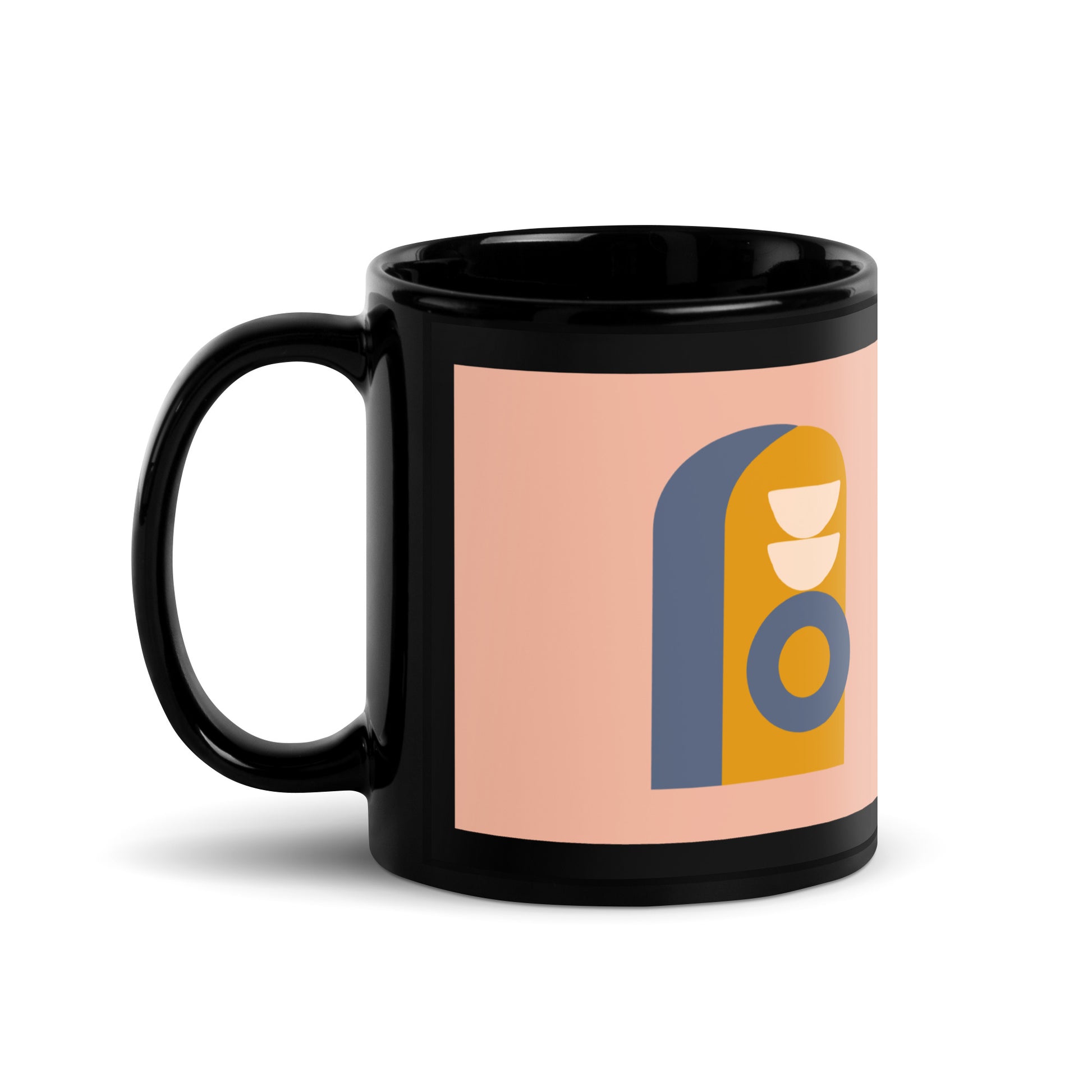 Minimal Shine | Antisemitism | Black Glossy Mug