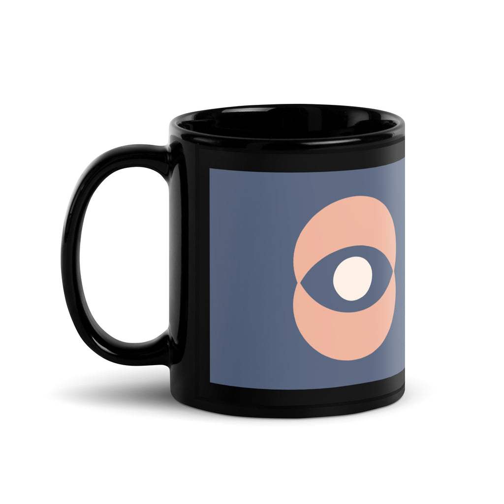 Minimal Shine | Antisemitism | Black Glossy Mug