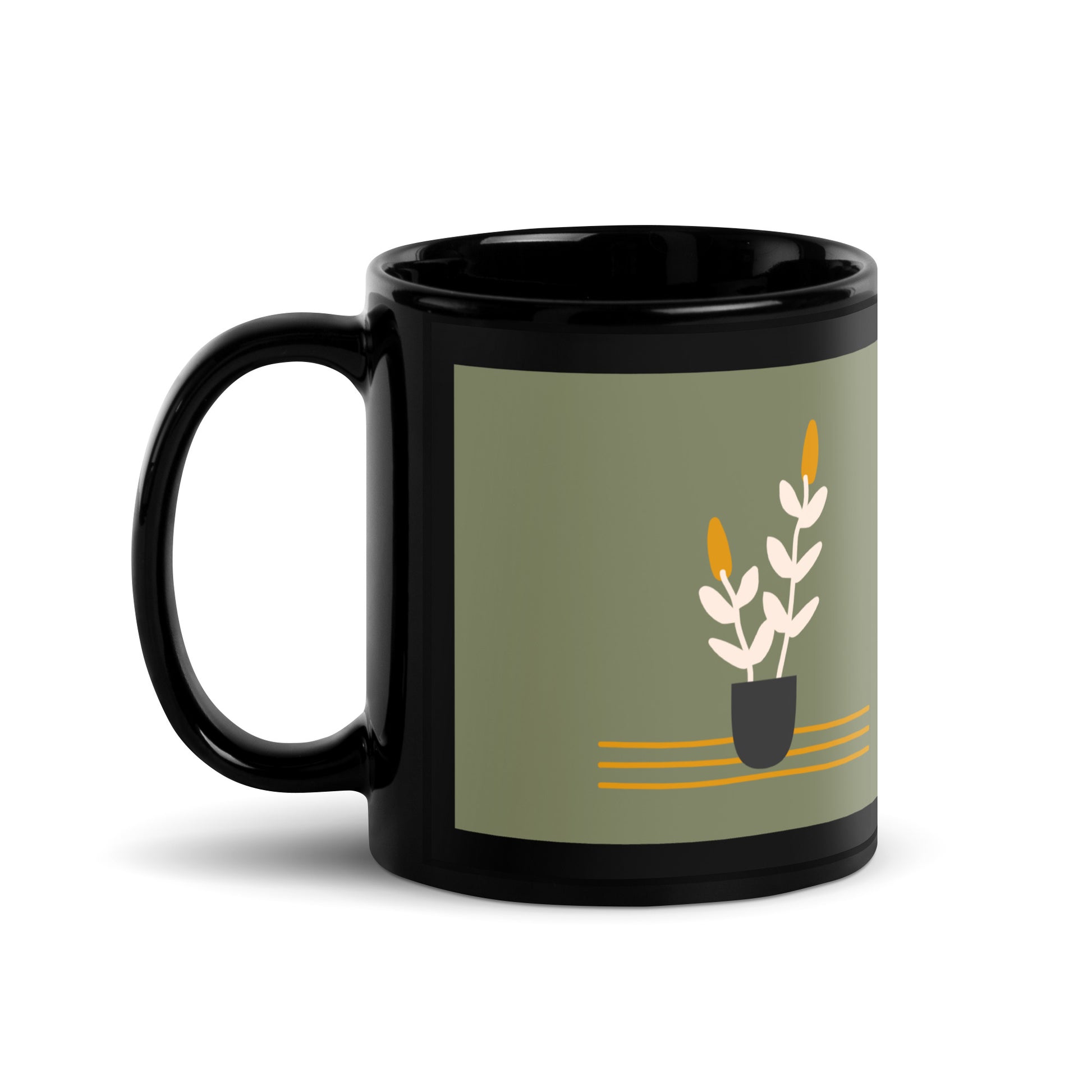 Minimal Shine | Antisemitism | Black Glossy Mug