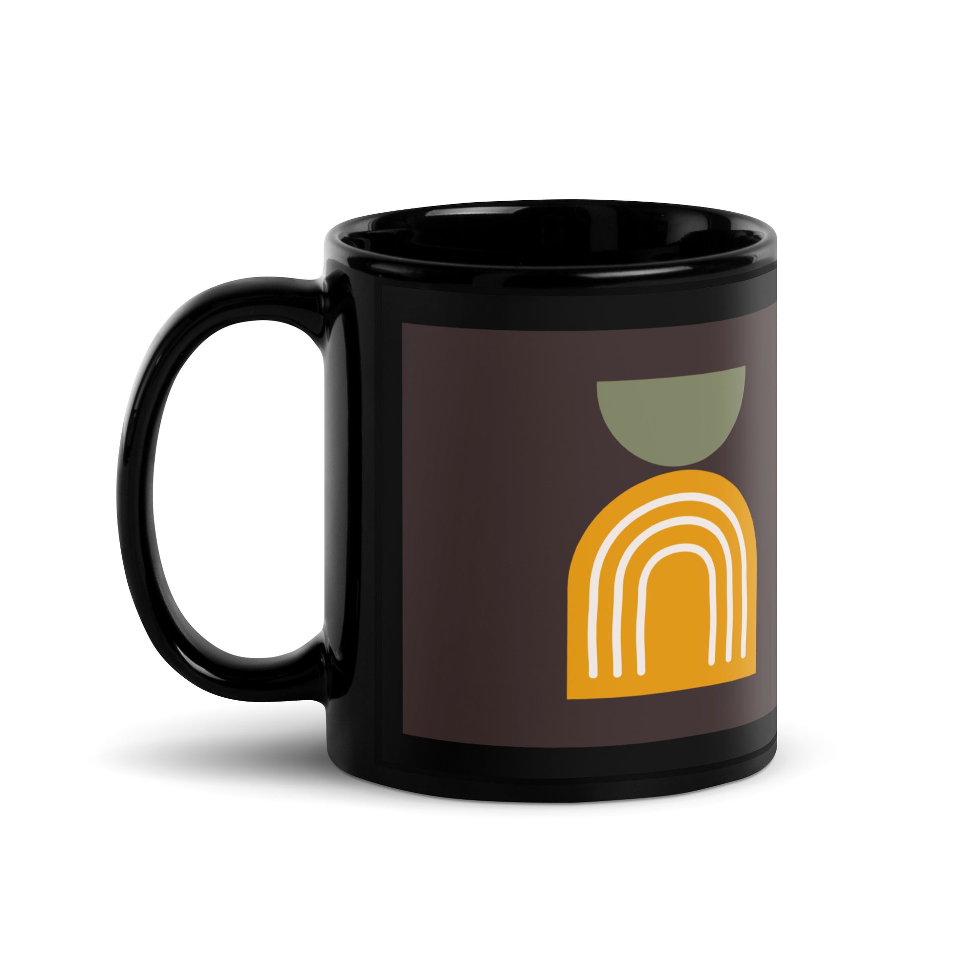 Minimal Shine | Antisemitism | Black Glossy Mug