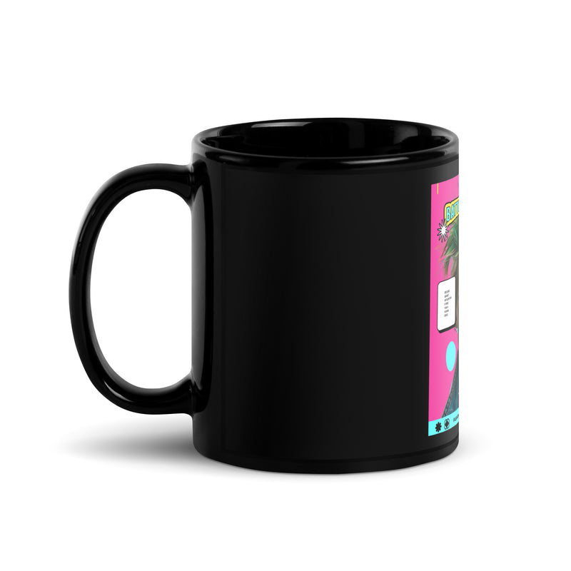 80's Fashion Trend | Battle Antisemitism | Black Glossy Mug