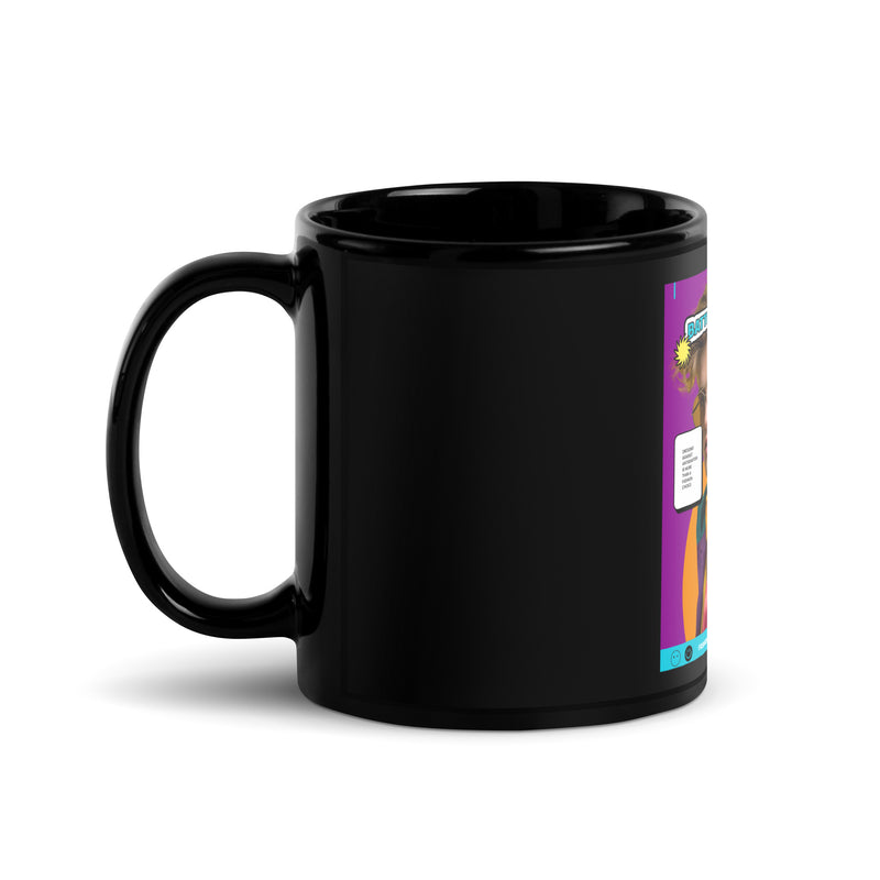 80's Fashion Trend | Battle Antisemitism | Black Glossy Mug