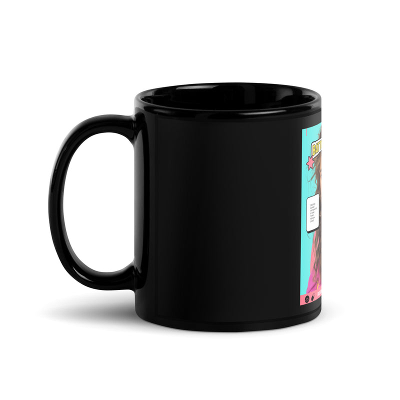 80's Fashion Trend | Battle Antisemitism | Black Glossy Mug