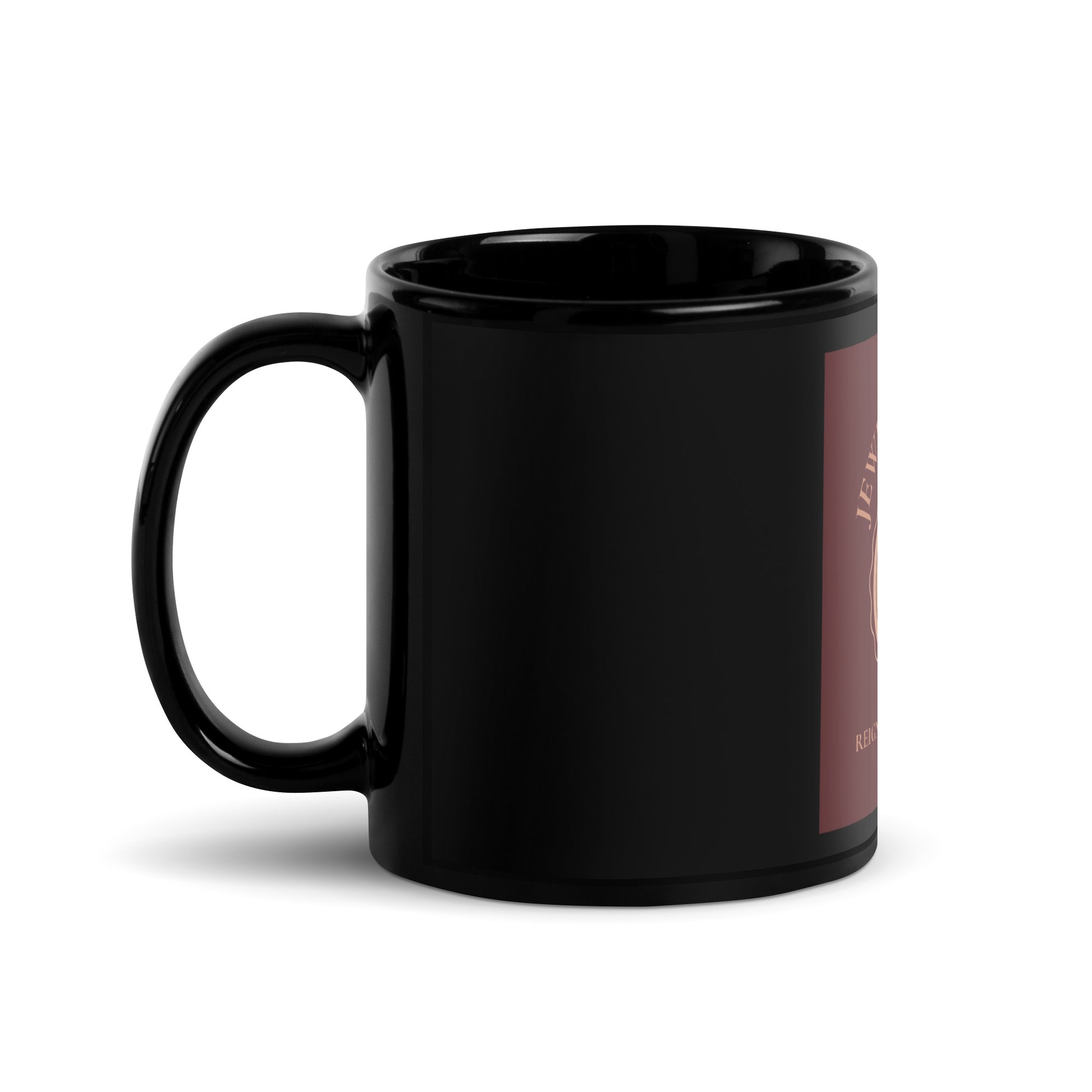 Jewish Queen | Black Glossy Mug